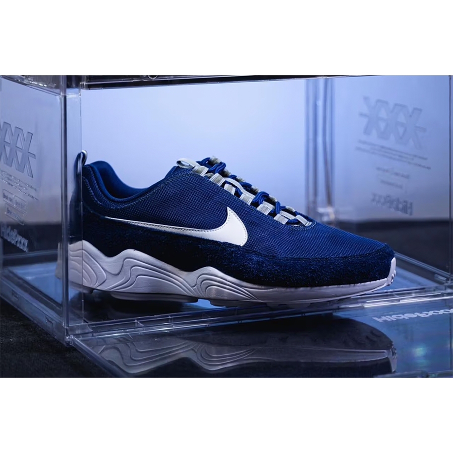 Nike Air Zoom Spiridon Cage 2 SE Sesame, Nike Air Zoom Spiridon Cage 2 SE Black 착용 스타일 - 5