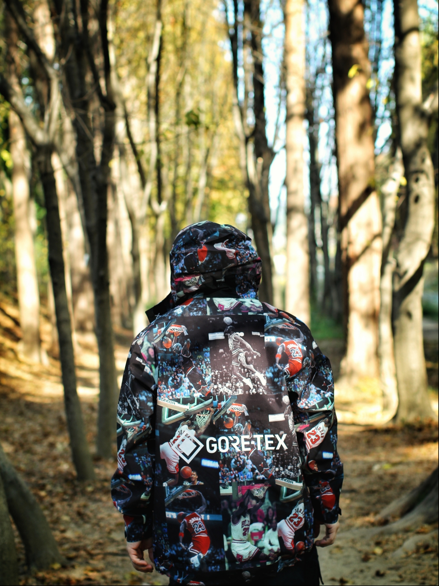 Jordan Flight  Heritage Jacket Black, Nike ACG Cargo Shorts Black - Asia 착용 스타일 - 4