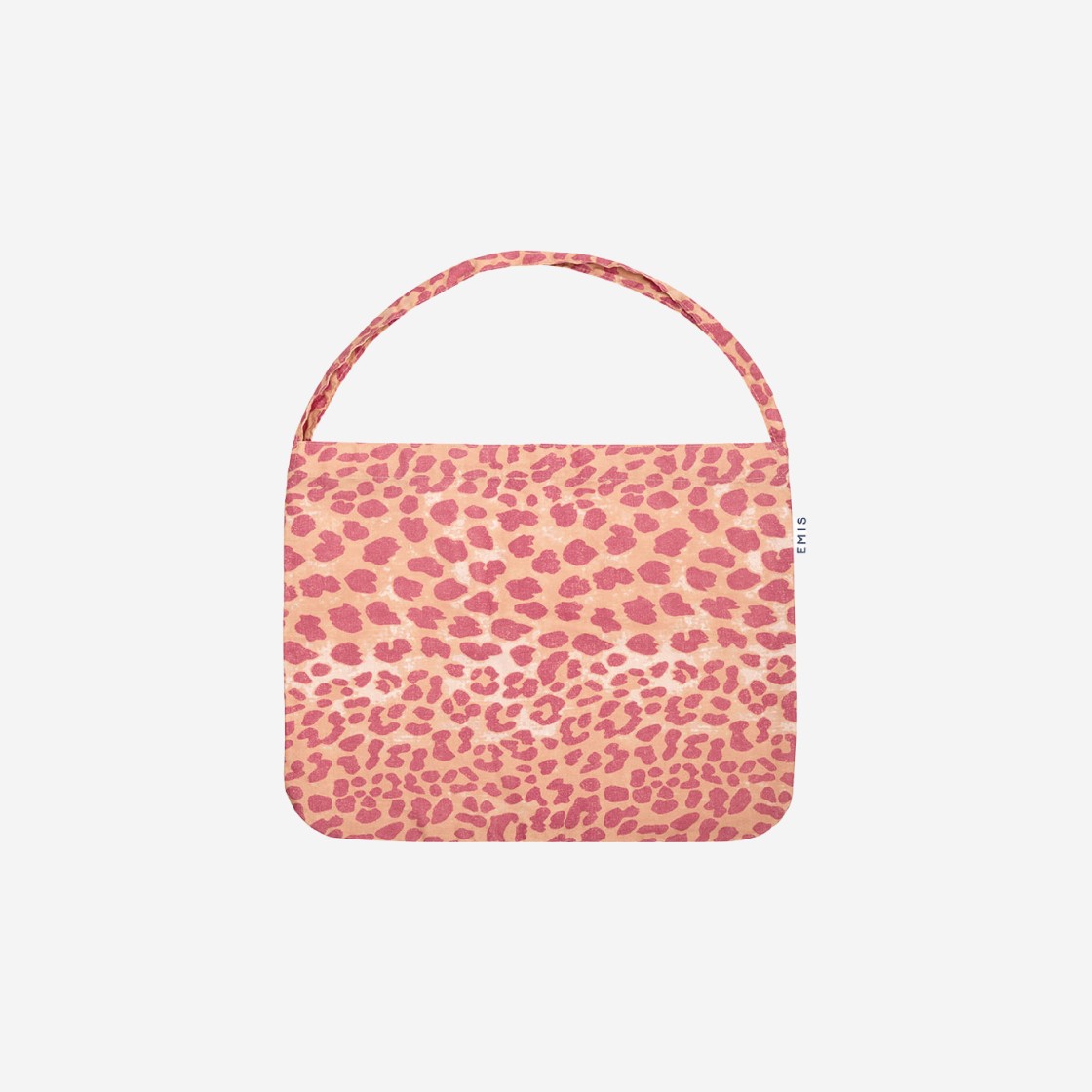 Emis Cotton Leopard Eco Bag Pink 상세 이미지 1