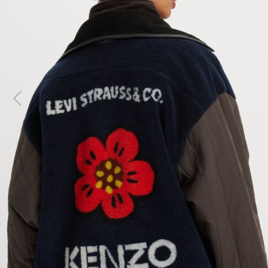 Levi's x Kenzo Reversible Denim Jacket Blue 착용 스타일 - 1