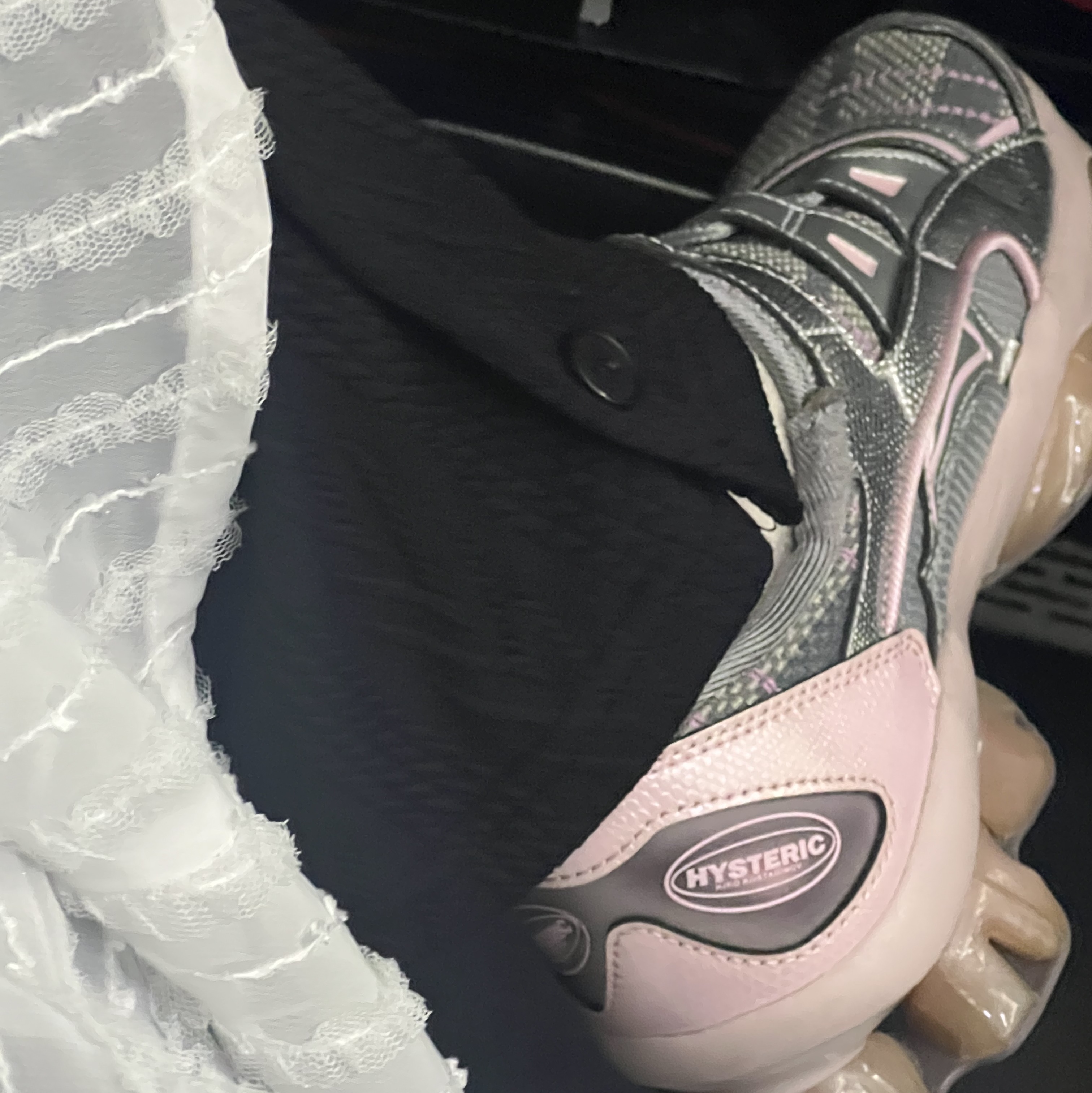 (W) Asics x Kiko Kostadinov x Hysteric Glamour Gel-Quantum Cotton Candy 착용 스타일