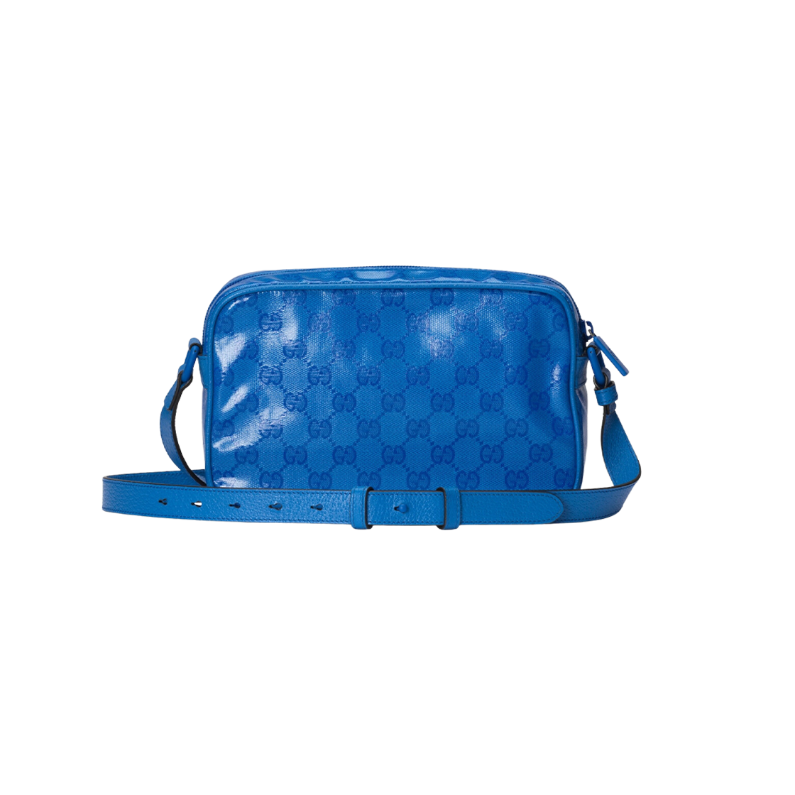 Gucci GG Crystal Mini Shoulder Bag Blue GG Crystal Canvas 상세 이미지 3