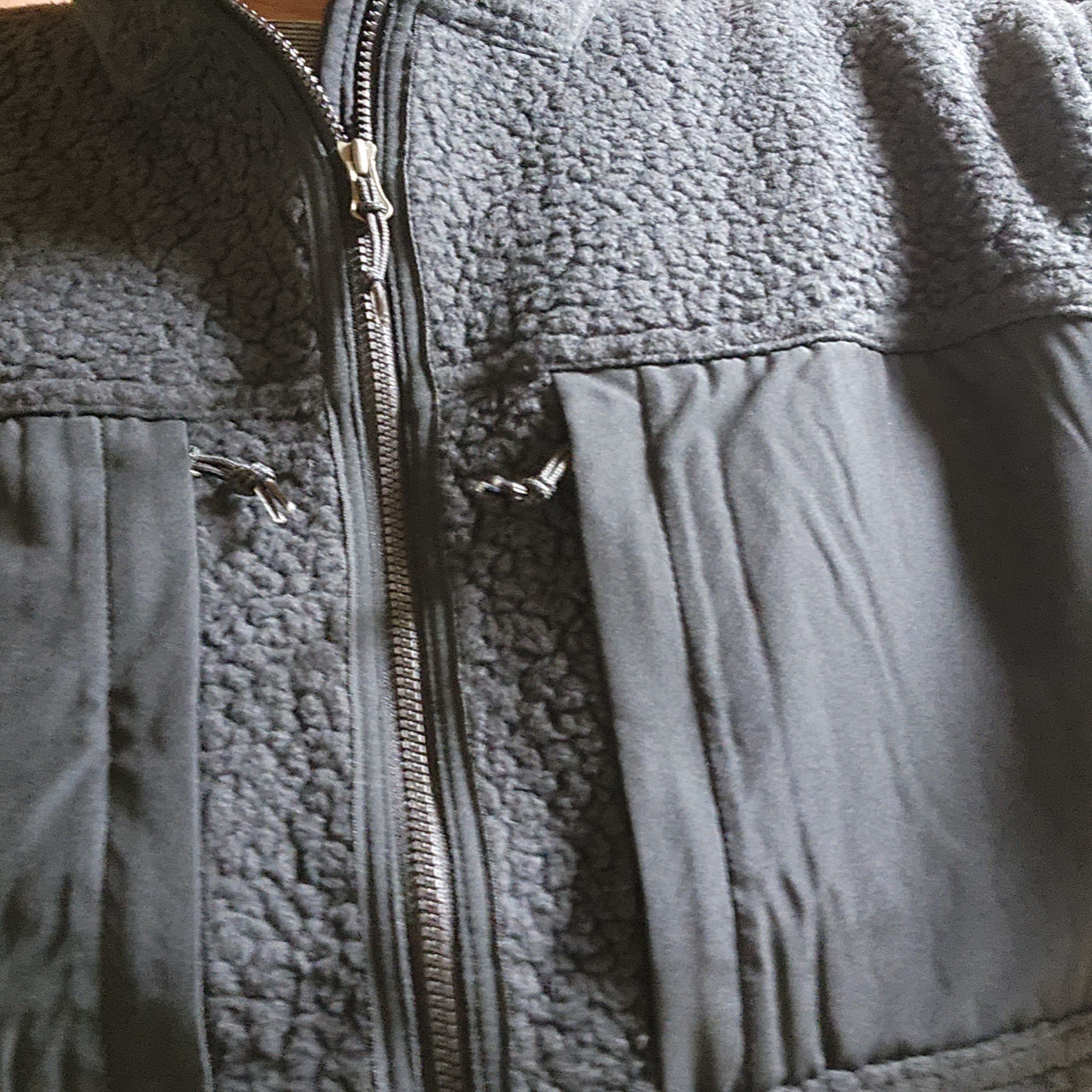Nike ACG Arctic Wolf Full Zip Top Black Anthracite - Asia 착용 스타일 - 2