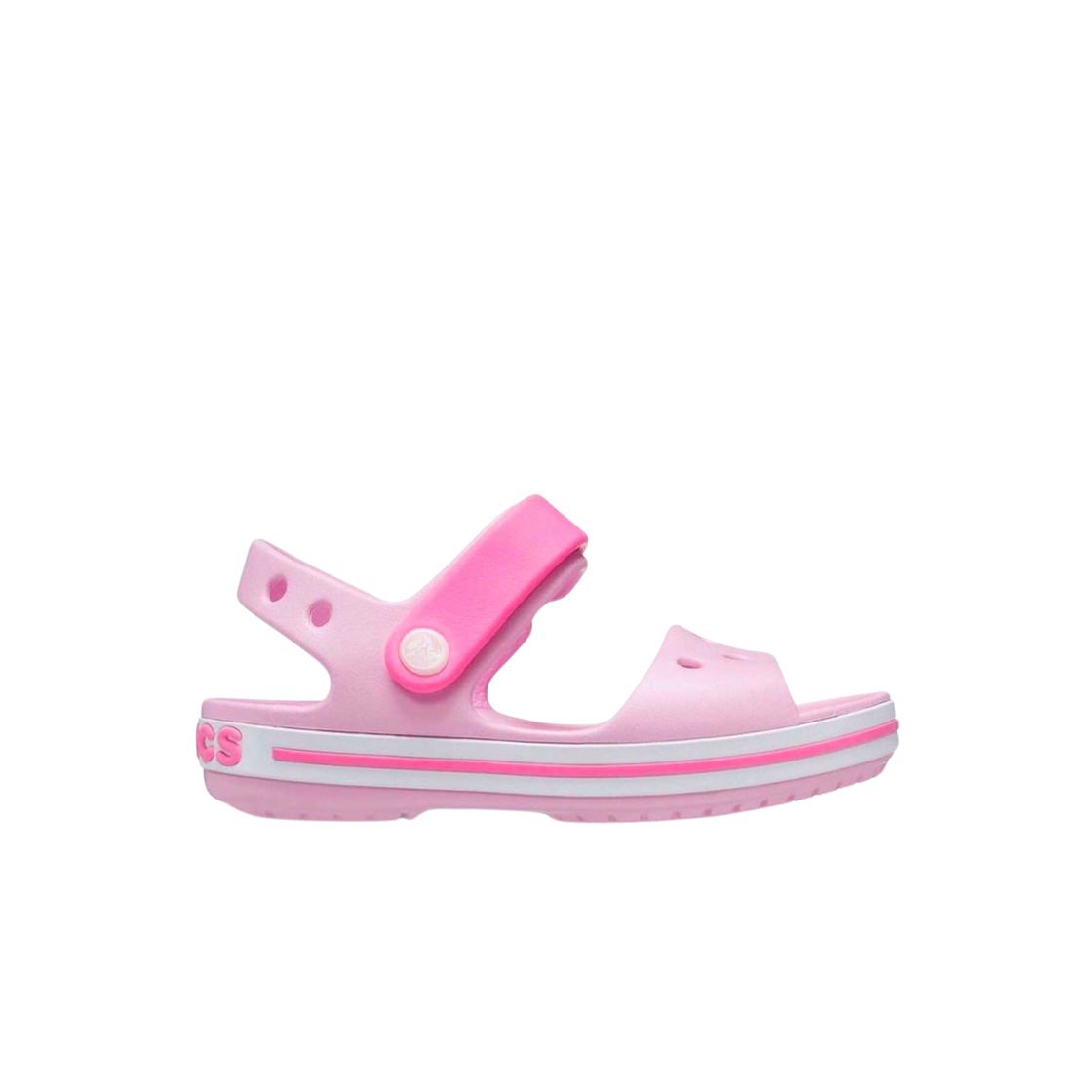 (Kids) Crocs Crocband Sandal Ballerina Pink 상세 이미지 1