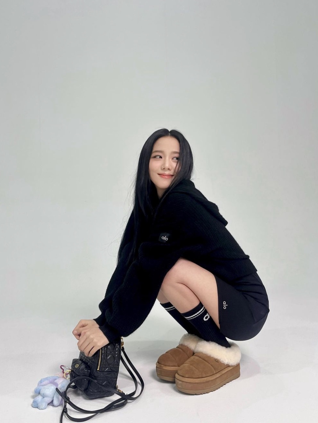 (W) UGG Tazzlita Chestnut 착용 스타일