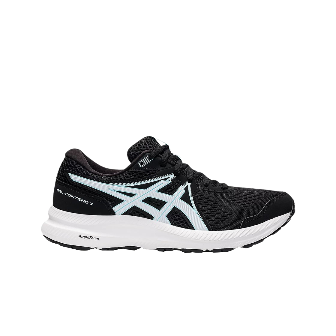 (W) Asics Gel-Contend 7 Black Clear Blue 상세 이미지 1