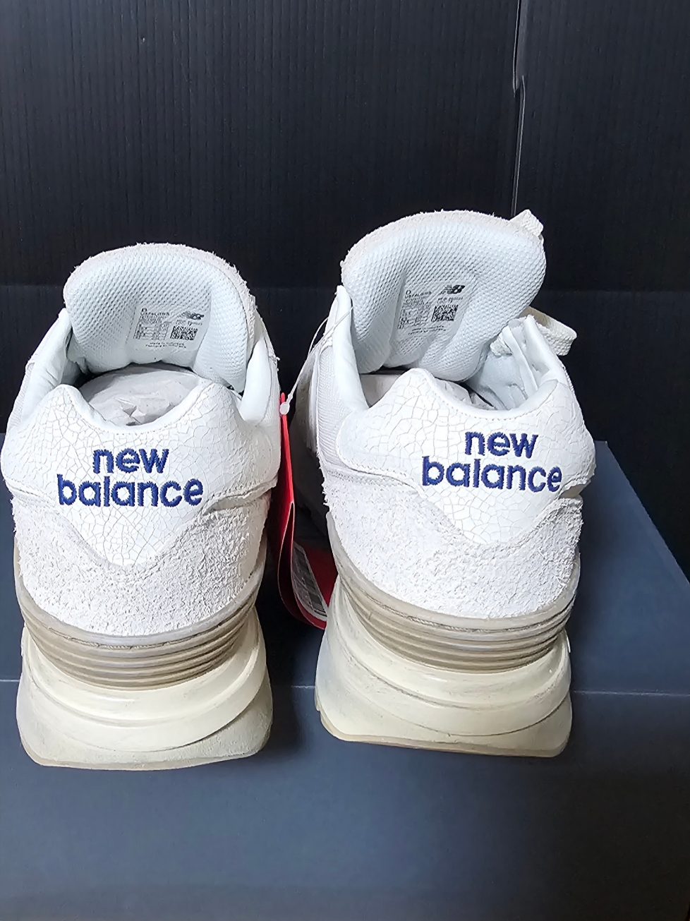 New Balance x Recto 574 Ash Cream Legacy 착용 스타일 - 4
