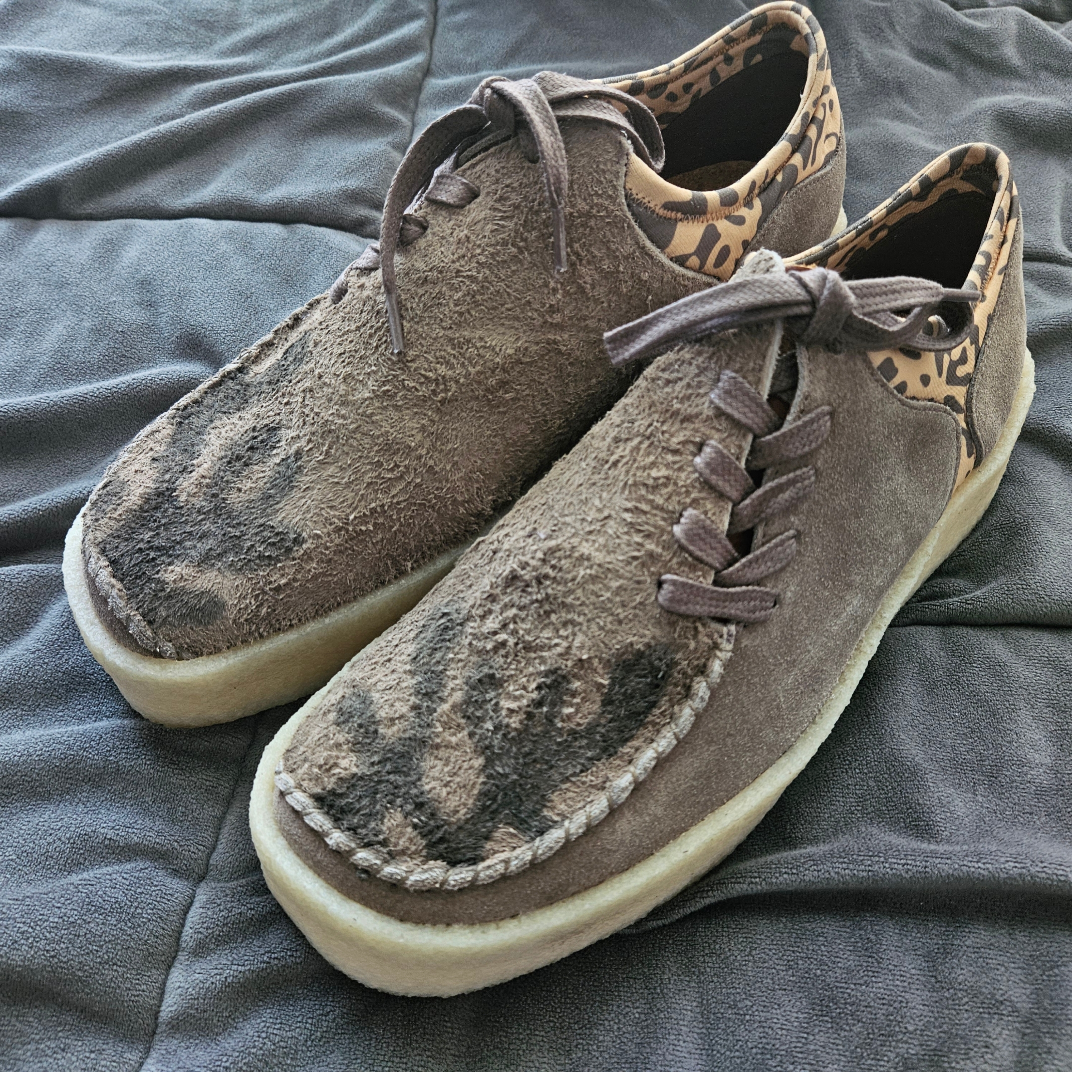 Clarks Originals x Salehe Bembury Lugger Cupsole Taupe 착용 스타일 - 2