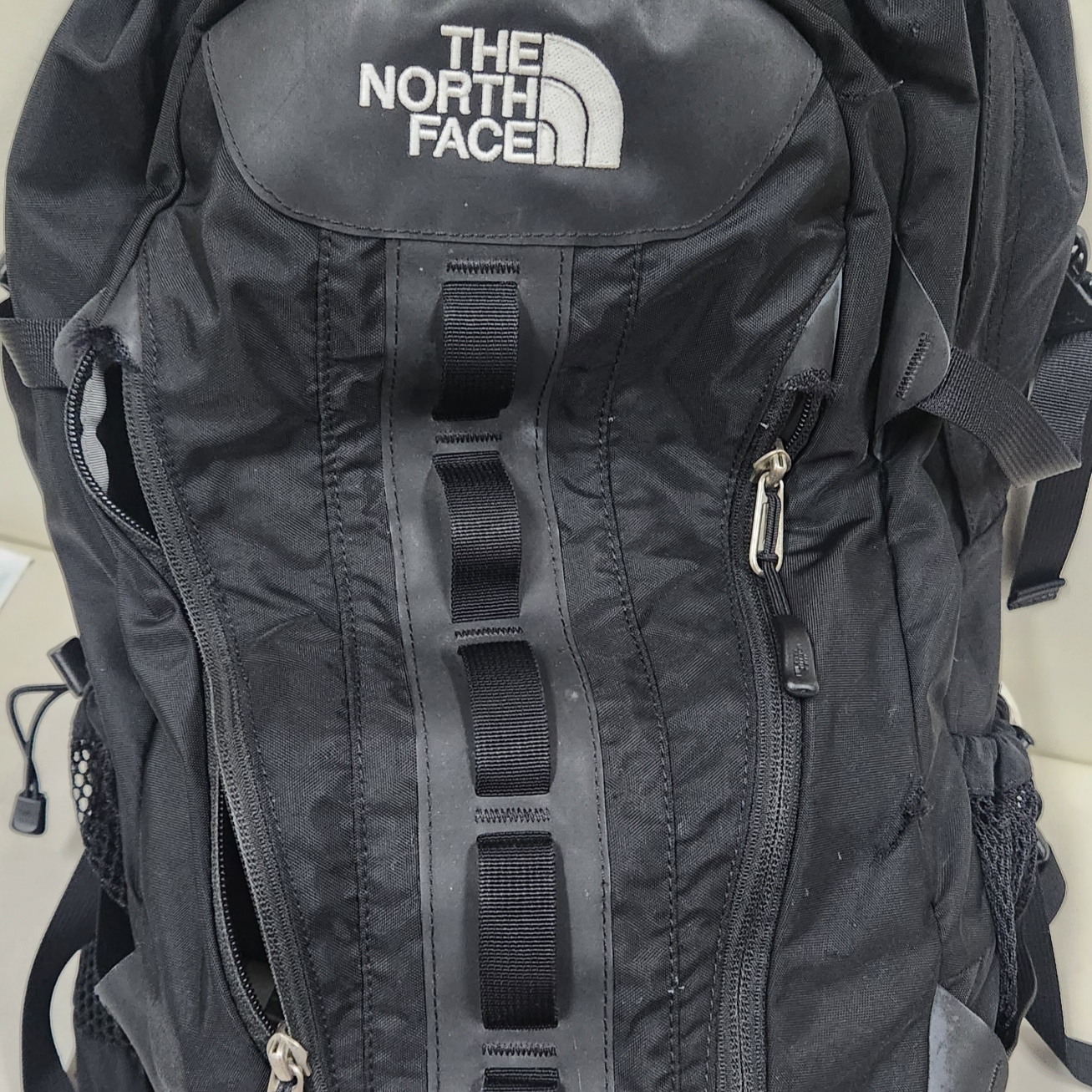 The North Face Big Shot Black 착용 스타일