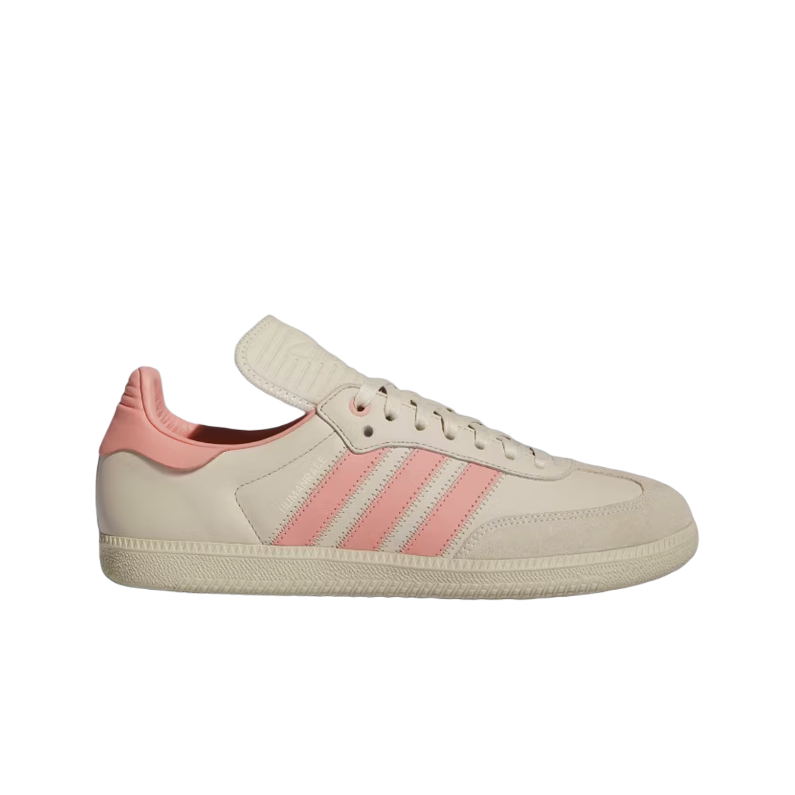 아디다스 x 퍼렐 윌리엄스 휴먼레이스 삼바 알루미늄 원더 모브(Adidas x Pharrell Williams Humanrace Samba Aluminium Wonder Mauve)