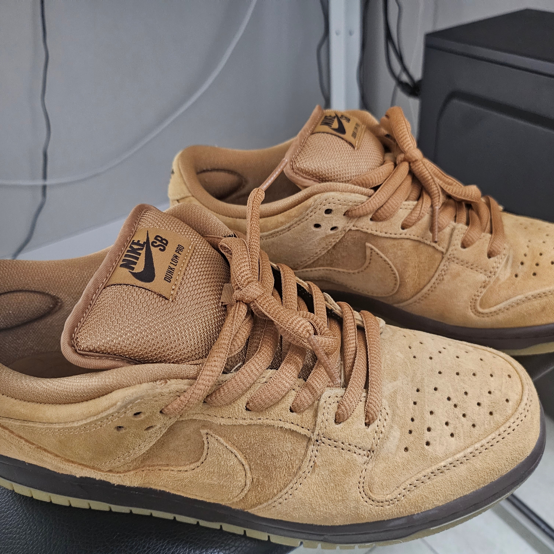 Nike SB Dunk Low Pro Wheat 2020 착용 스타일
