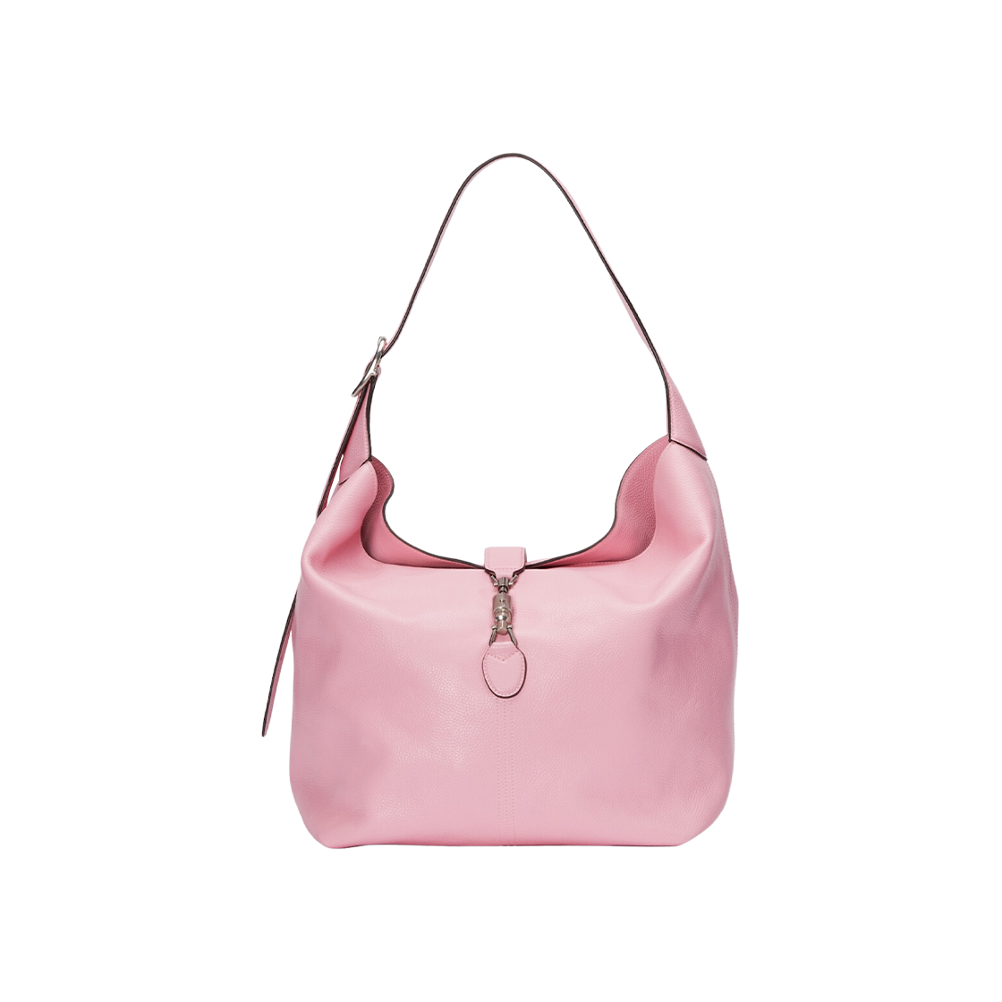 Gucci Jackie 1961 Medium Shoulder Bag Pink Leather 상세 이미지 1