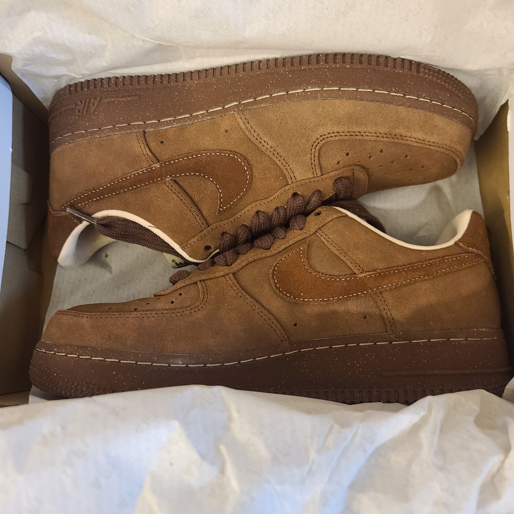 (W) Nike Air Force 1 '07 Cacao Wow 착용 스타일