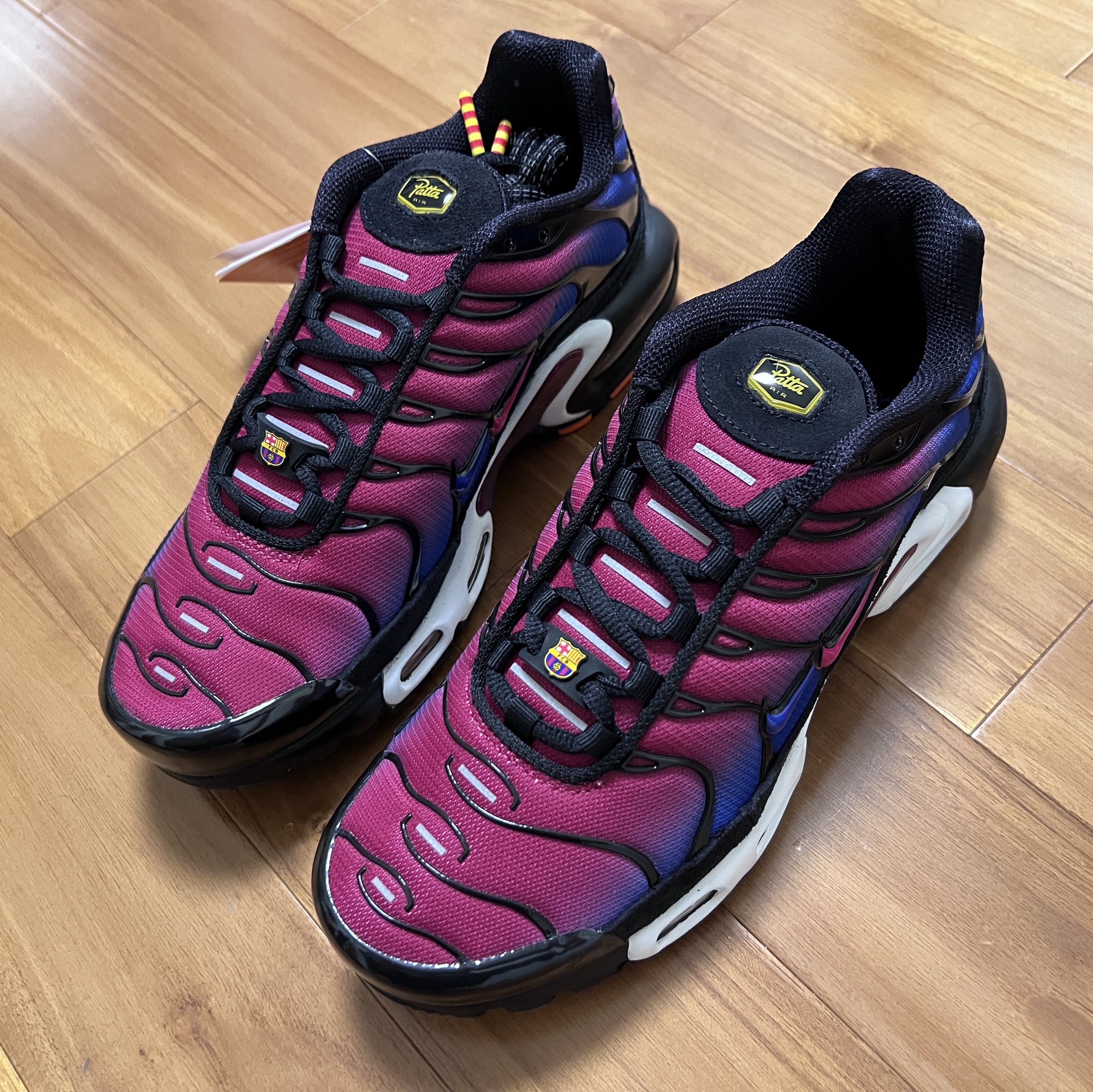 Nike x Patta x FC Barcelona Air Max Plus Culers del Món 착용 스타일