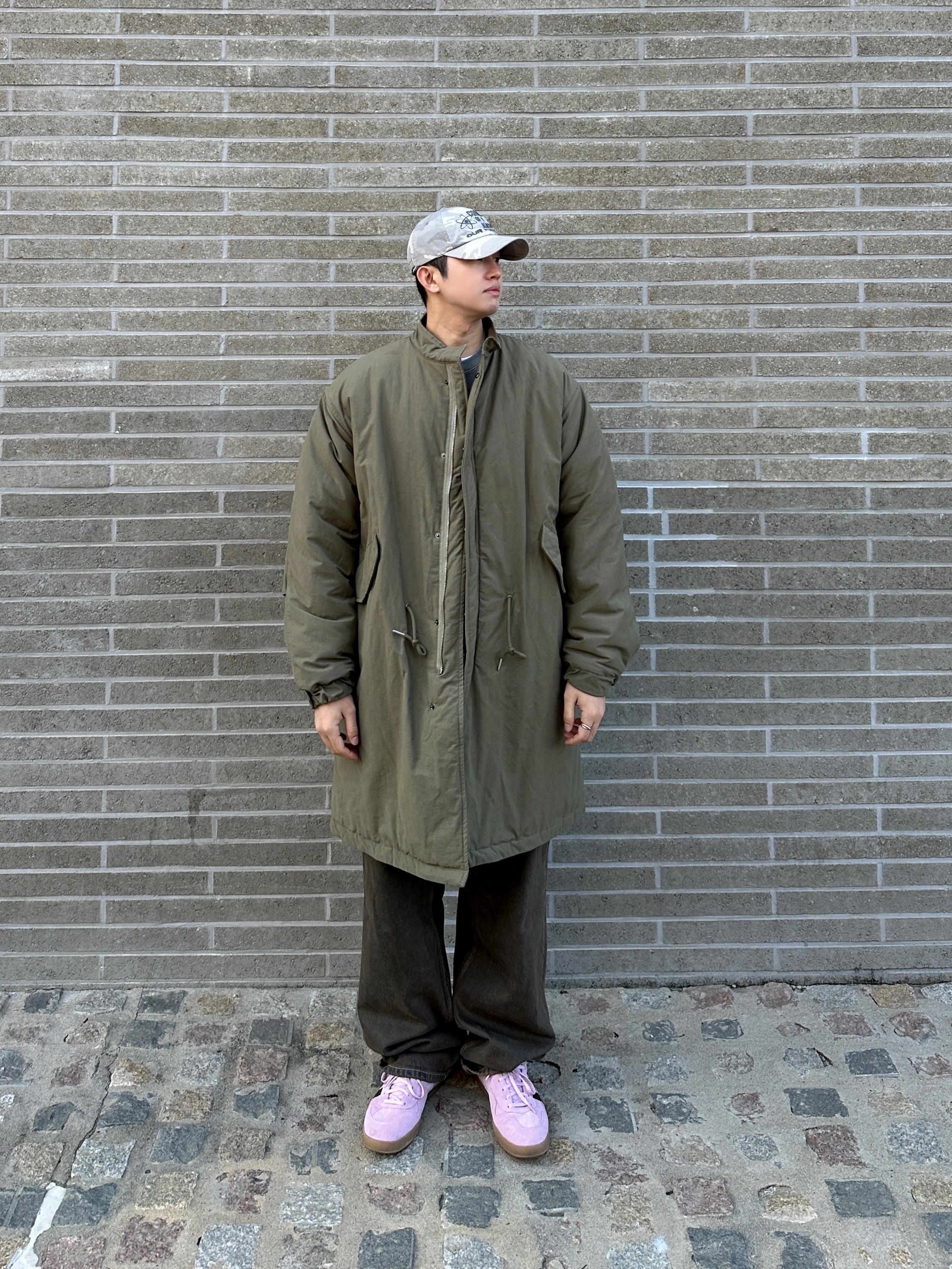 Adidas x Mark Gonzales Aloha Super Light Orchid Core Black 착용 스타일 - 2