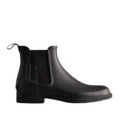 Hunter Refined Slim Fit Chelsea Boots Black