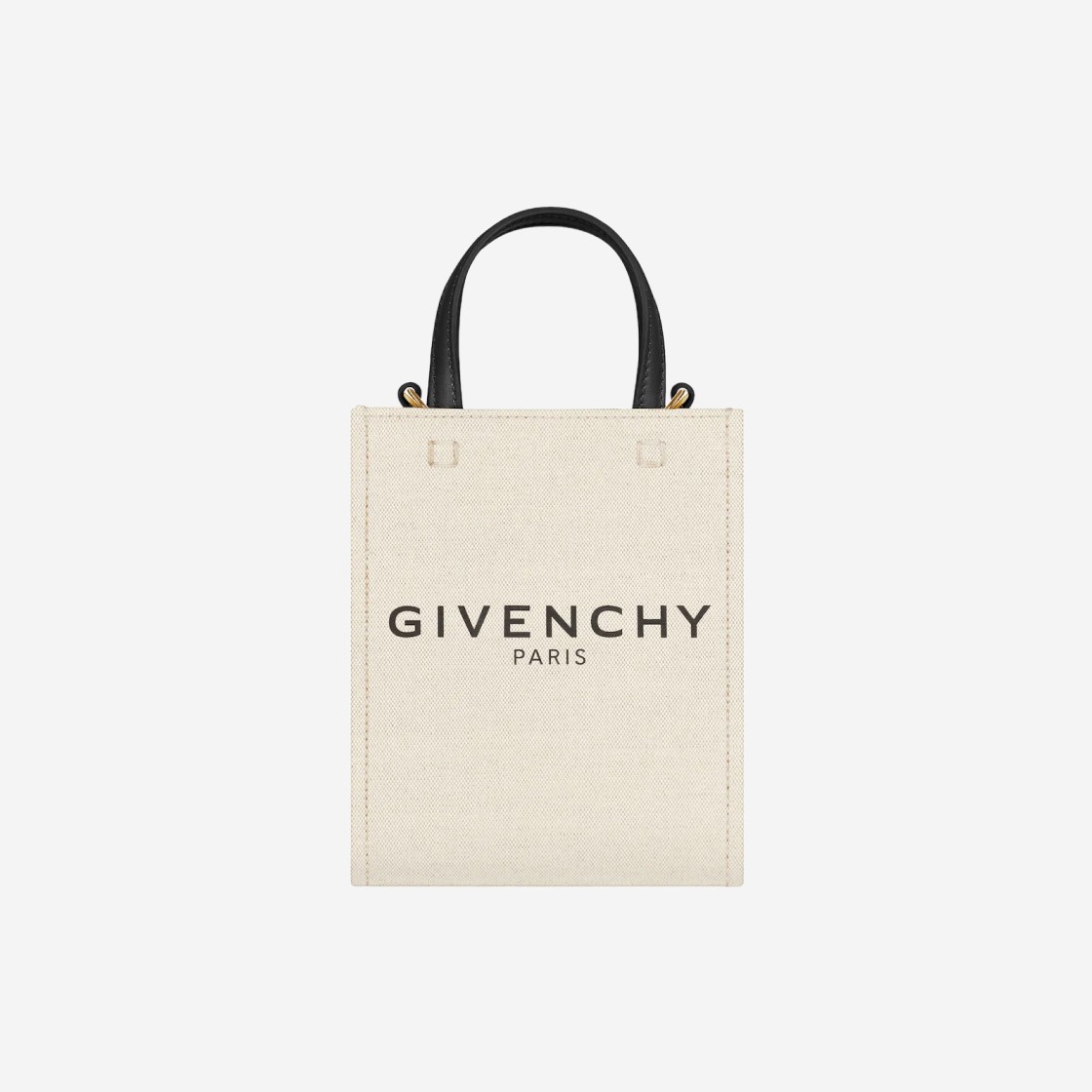 Givenchy Mini G Tote Vertical Shopping Bag in Canvas Beige 상세 이미지 1