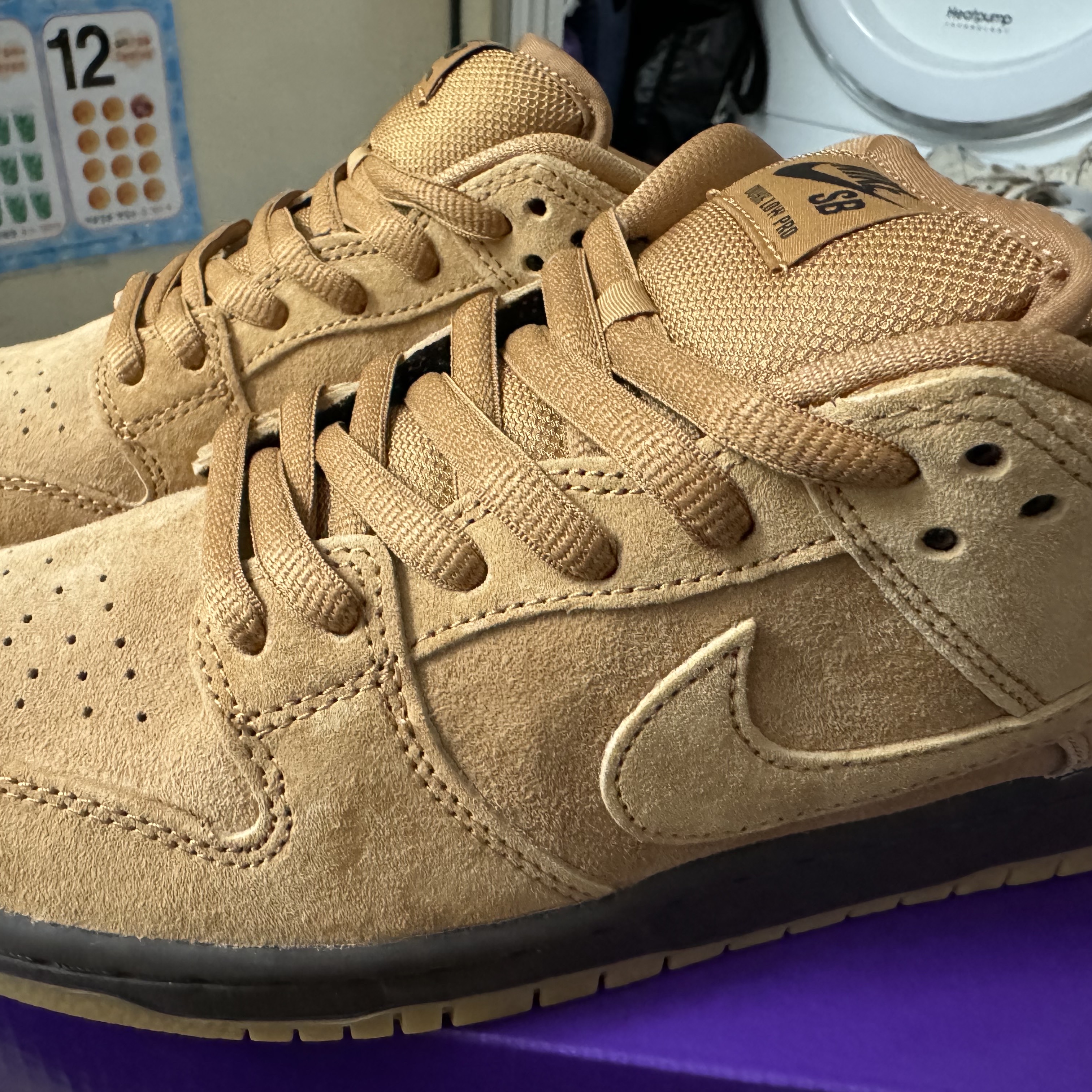 Nike SB Dunk Low Pro Wheat 2023 착용 스타일