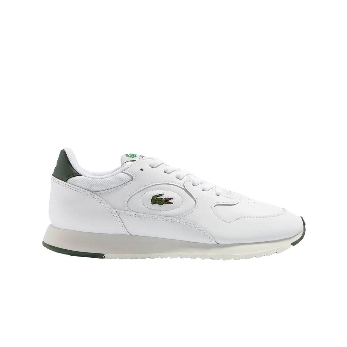 라코스테 라인트랙 레더 스니커즈 화이트(Lacoste Linetrack Leather Sneaker White)