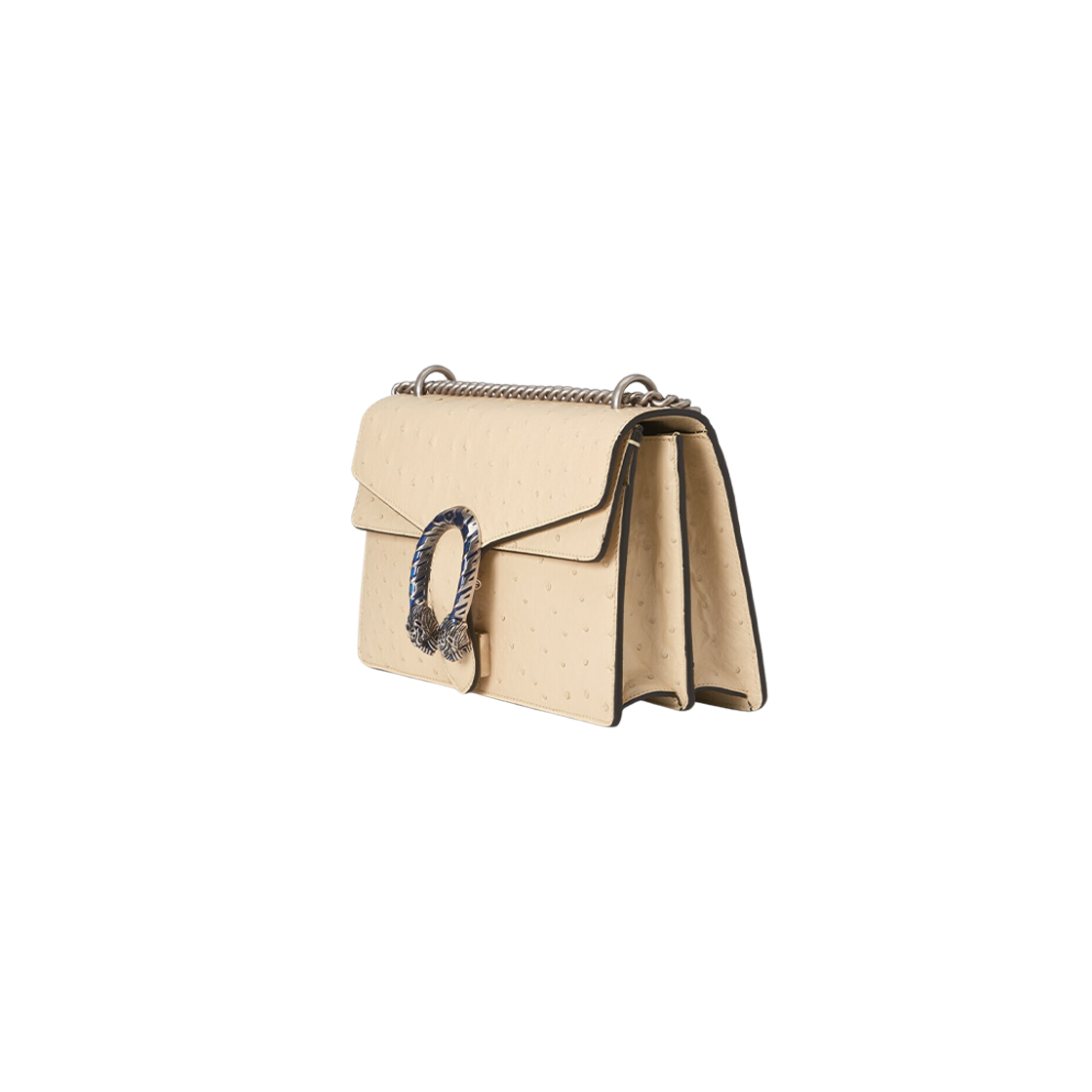 Gucci Dionysus Ostrich Small Shoulder Bag Ivory 상세 이미지 2