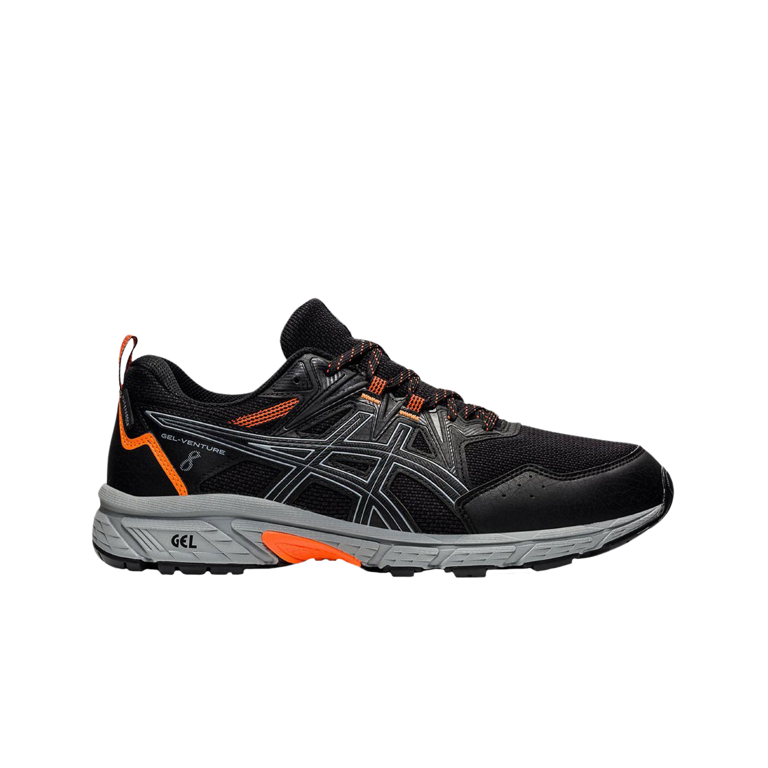 1011A825-004 Asics Gel-Venture 8 Waterproof Black Shocking Orange