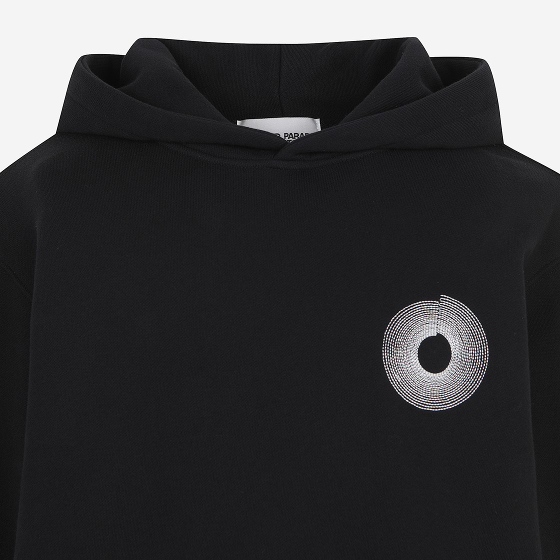 Curated Parade Uncircle Hoodie Black 상세 이미지 3