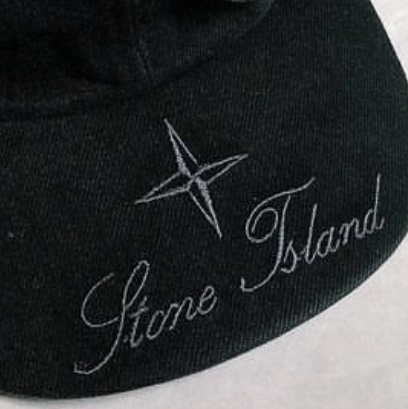 Supreme x Stone Island Denim 6-Panel Black - 23FW 착용 스타일