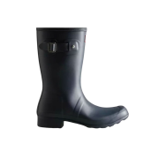 (W) Hunter Tour Foldable Short Wellington Boots Navy