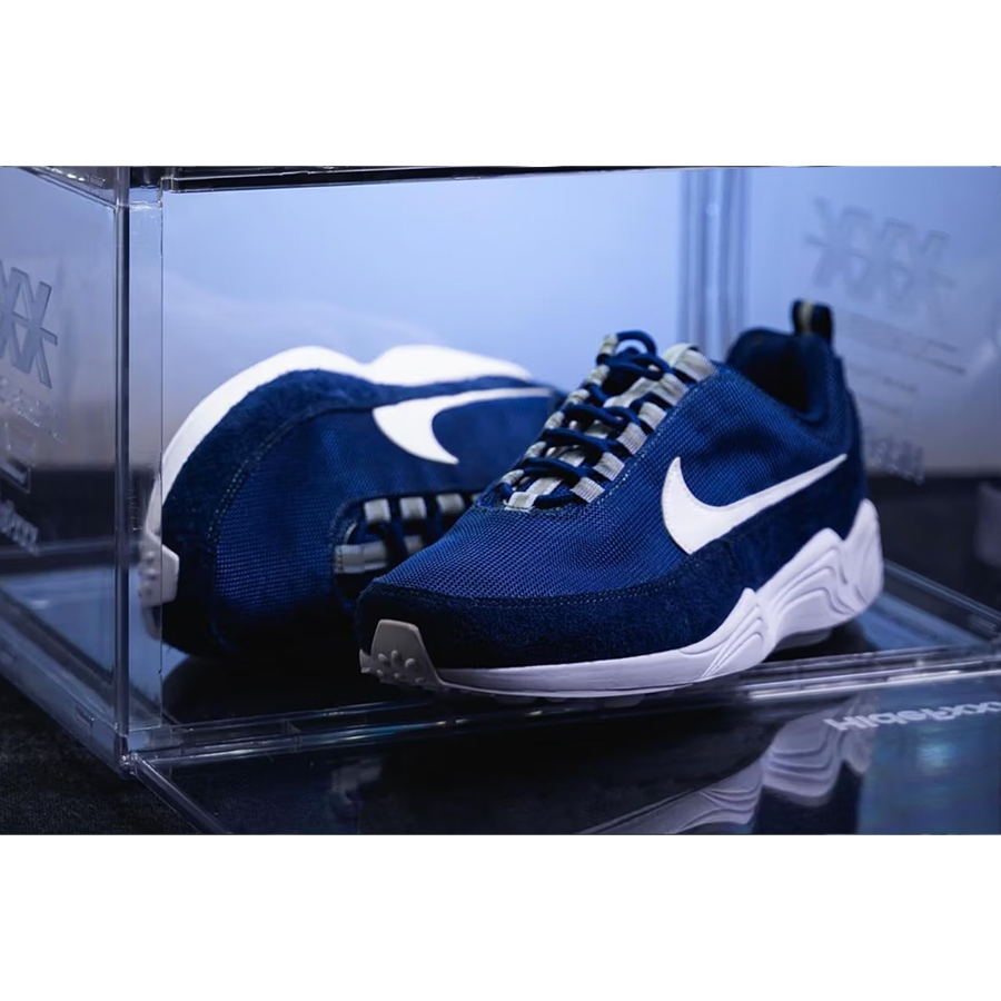 Nike Air Zoom Spiridon Cage 2 SE Sesame, Nike Air Zoom Spiridon Cage 2 SE Black 착용 스타일 - 3