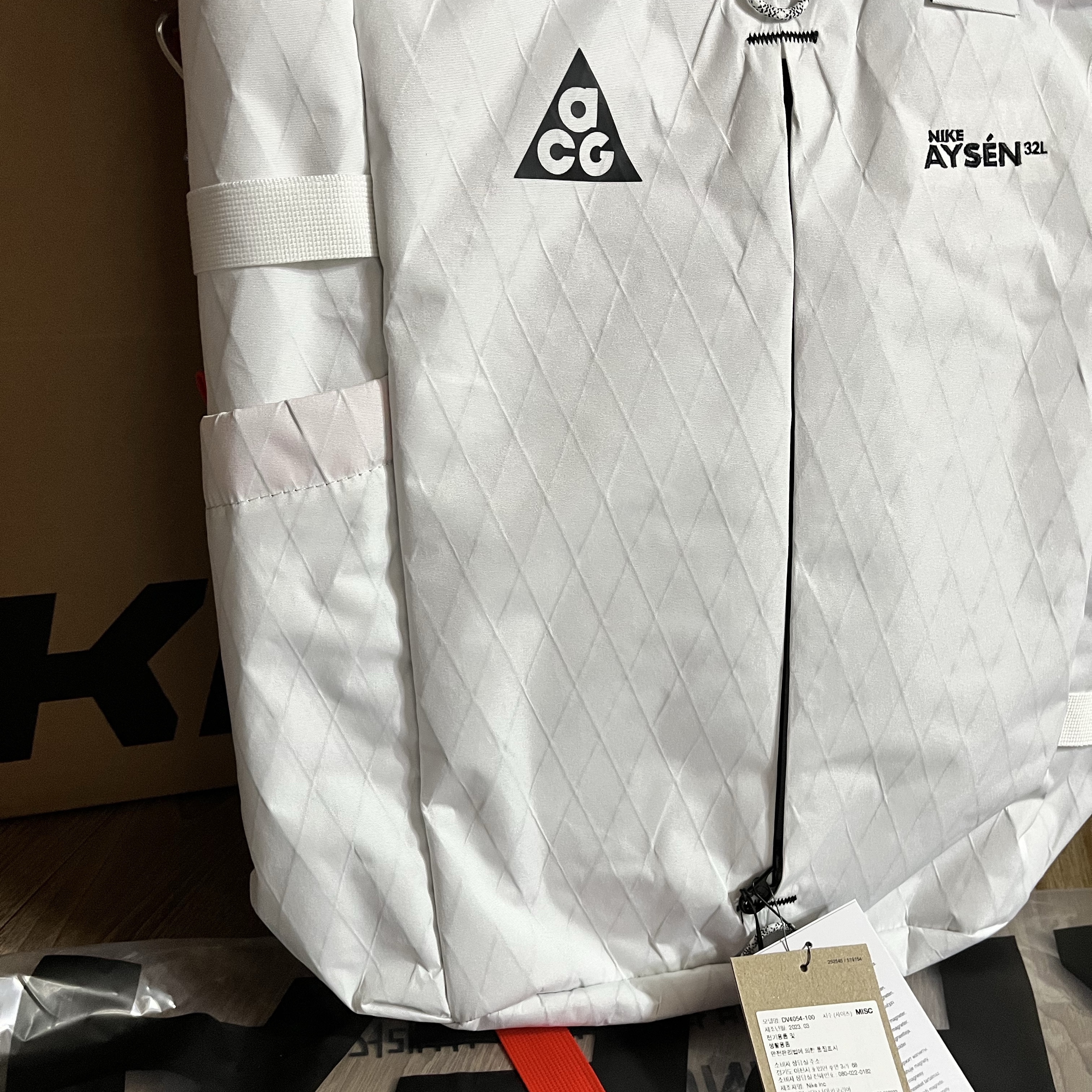 Nike ACG Aisen Daypack 32L White 착용 스타일