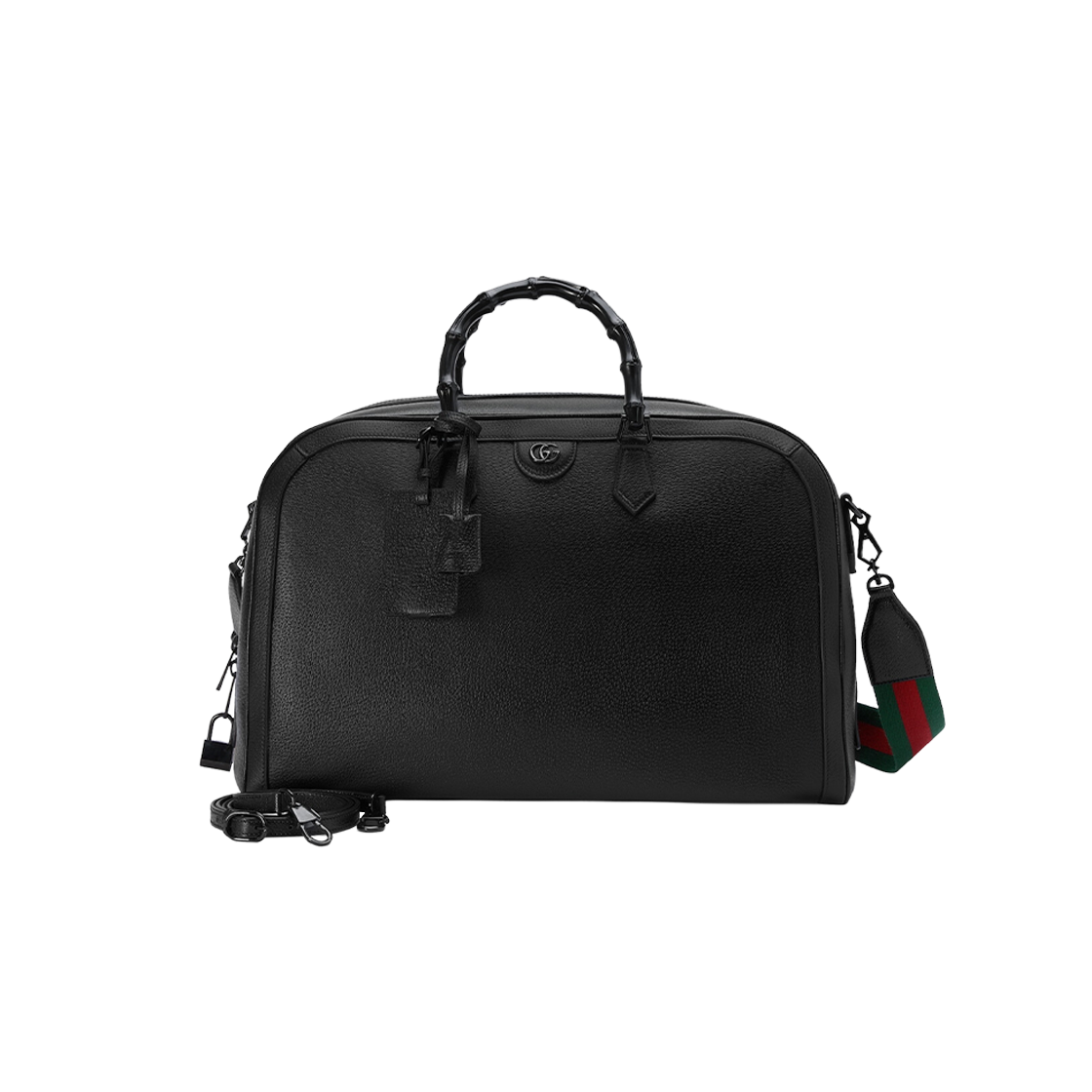 Gucci Diana Large Duffle Bag Black Leather 상세 이미지 3