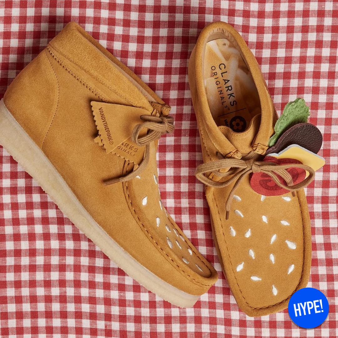 Clarks x Vandy The Pink Wallabee Boot Tan 착용 스타일 - 5