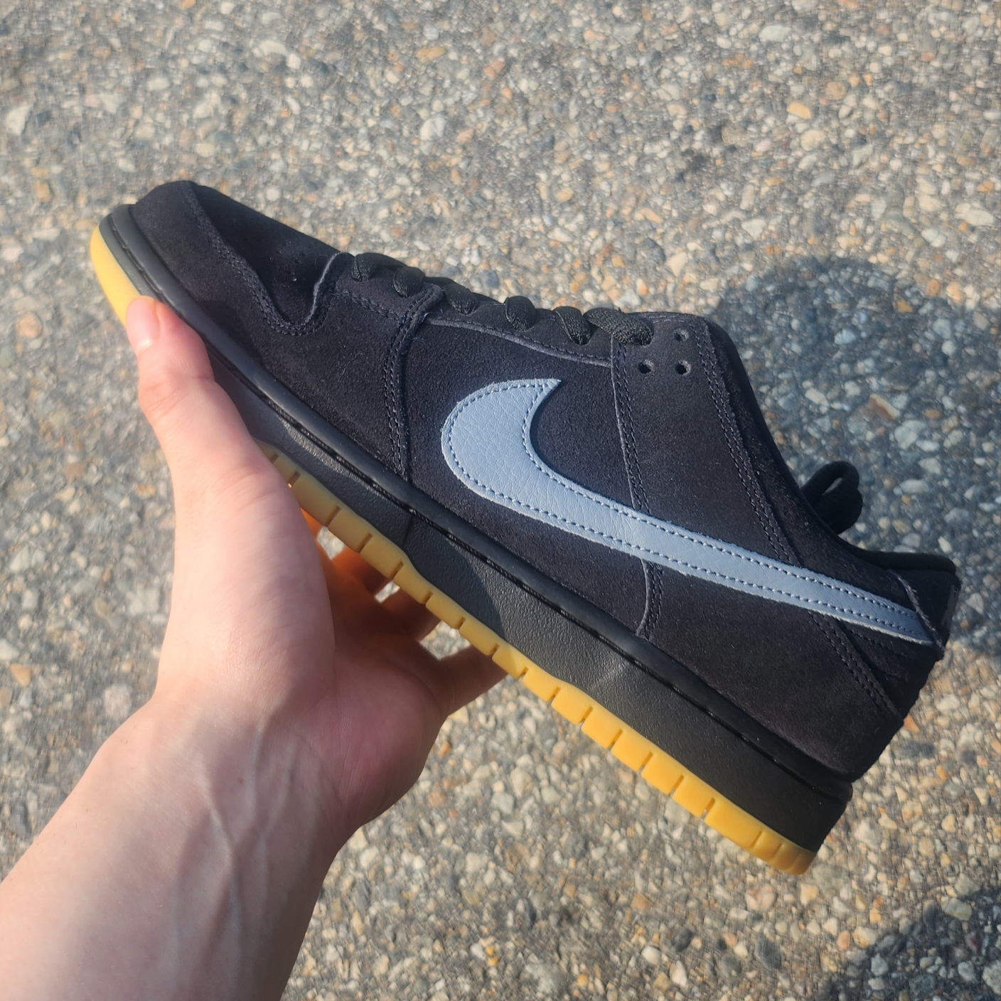Nike SB Dunk Low Pro Black Cool Grey 착용 스타일