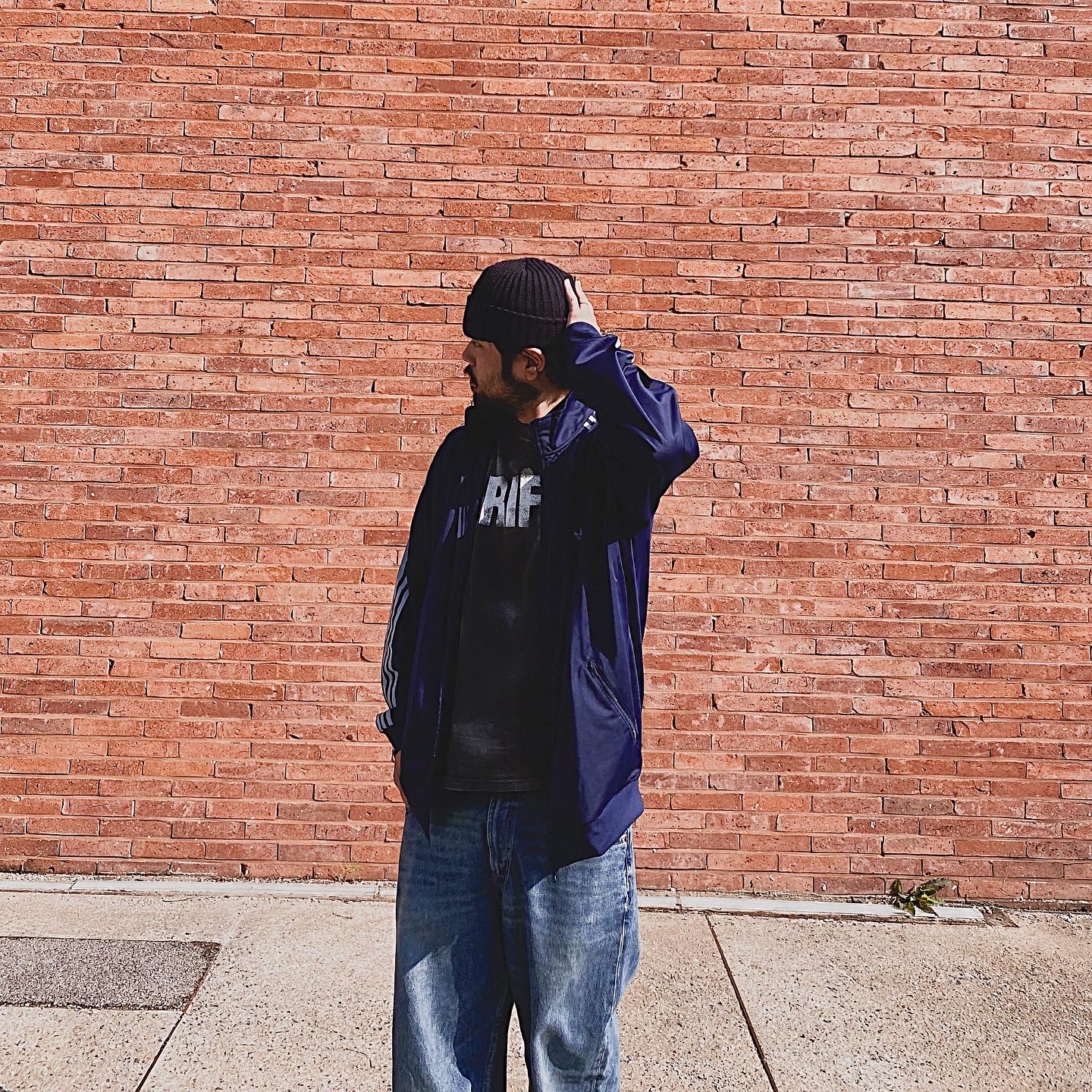 Farfromwhat Far Wahsed Drift T-Shirt Black, Adidas Adicolor Classic Beckenbauer Track Jacket Night Indigo - KR Sizing 착용 스타일 - 5