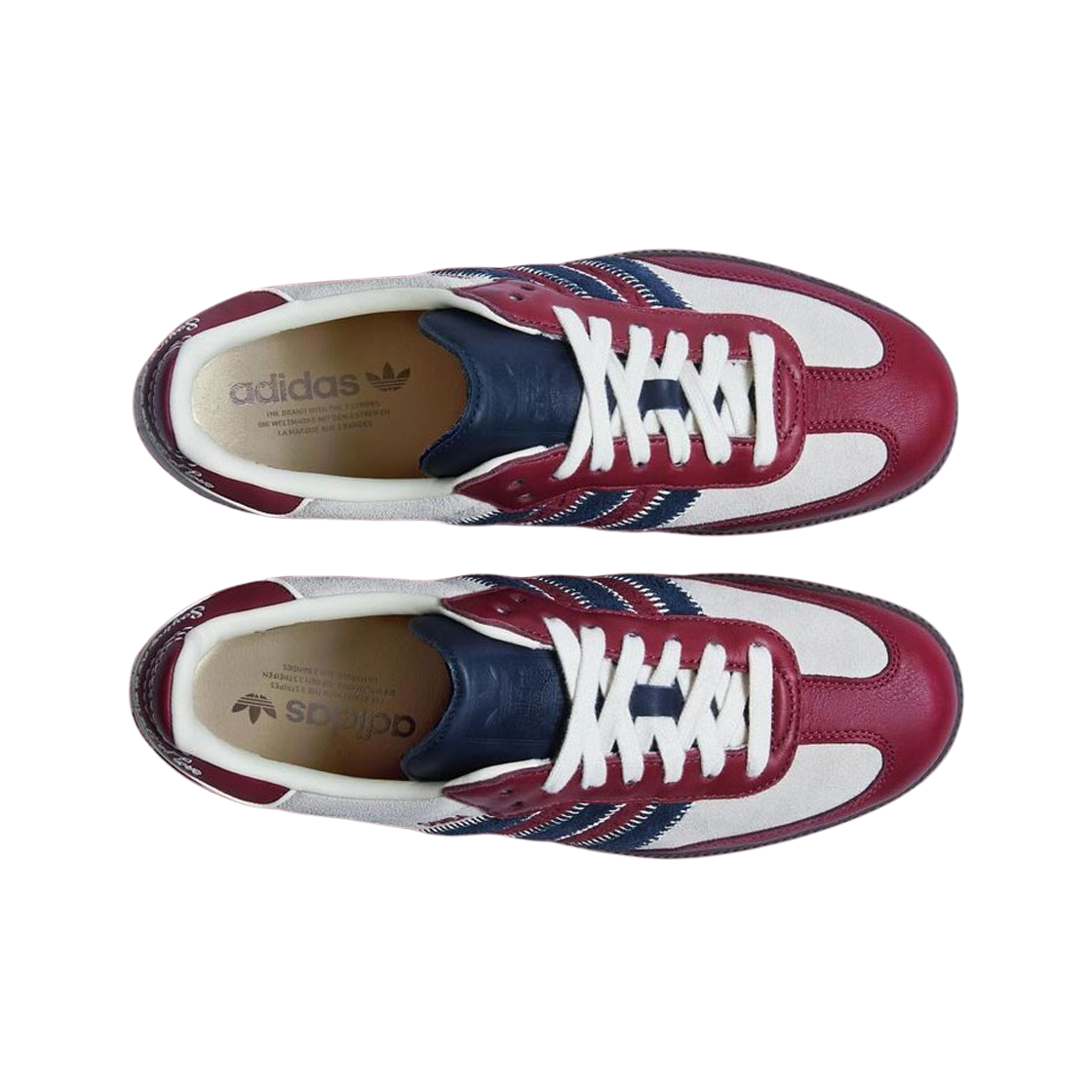 아디다스 x 노타이틀. 삼바 OG 마룬(Adidas x Notitle. Samba OG Maroon) - 2