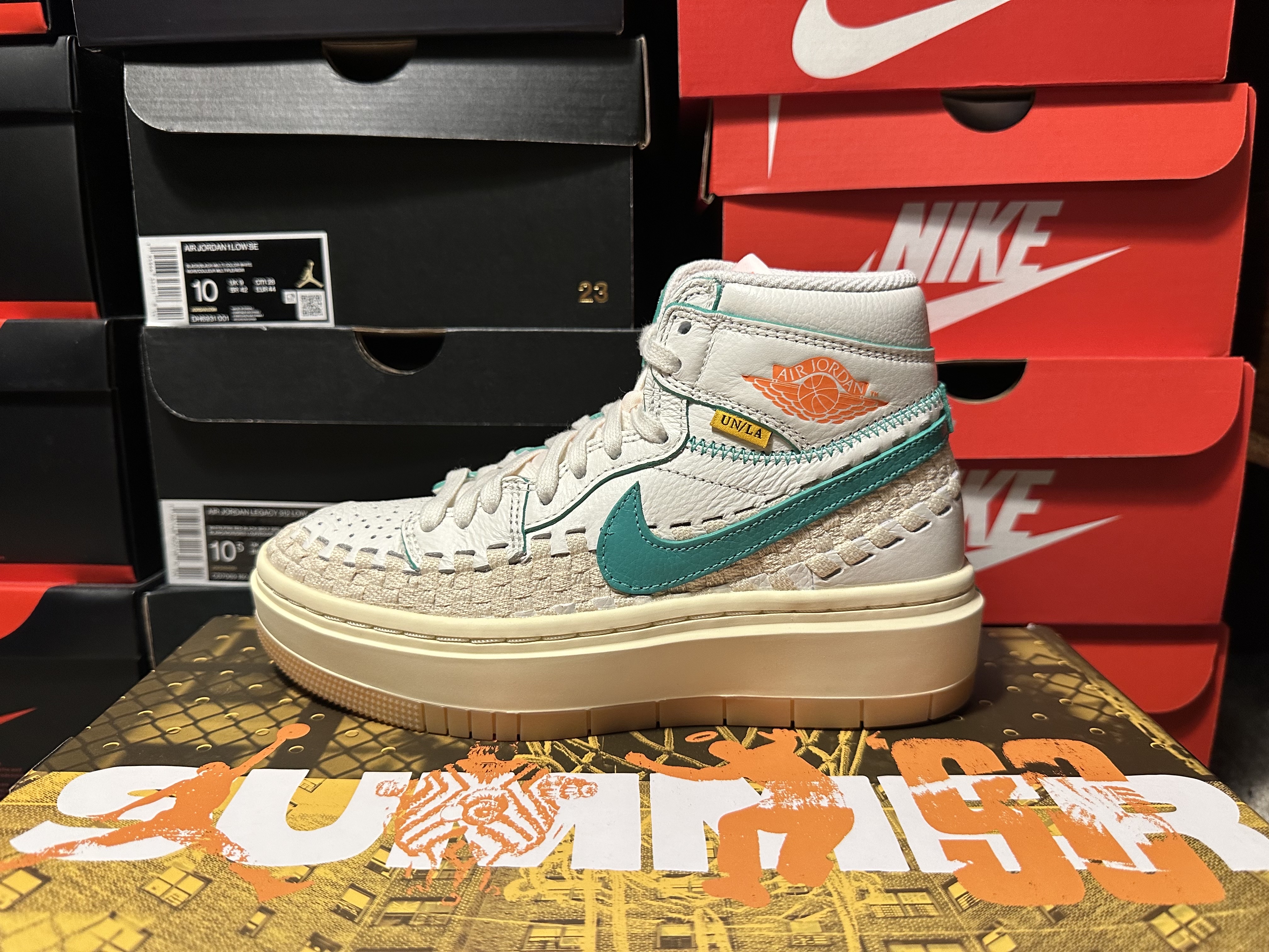 (W) Jordan 1 x Bephies Beauty Supply x Union Elevate High SP Summer  '96 착용 스타일 - 3