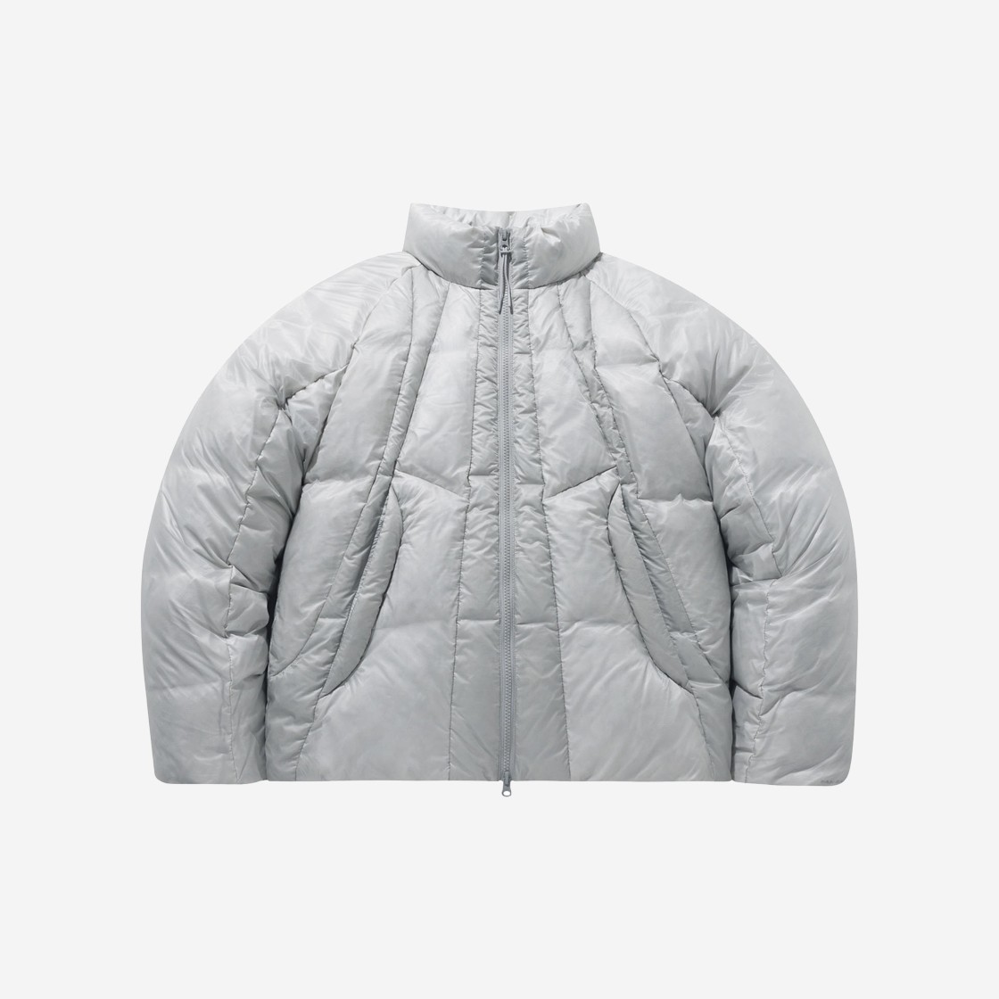 Sansan Gear Puffer Jacket Light Grey - 23FW 상세 이미지 1