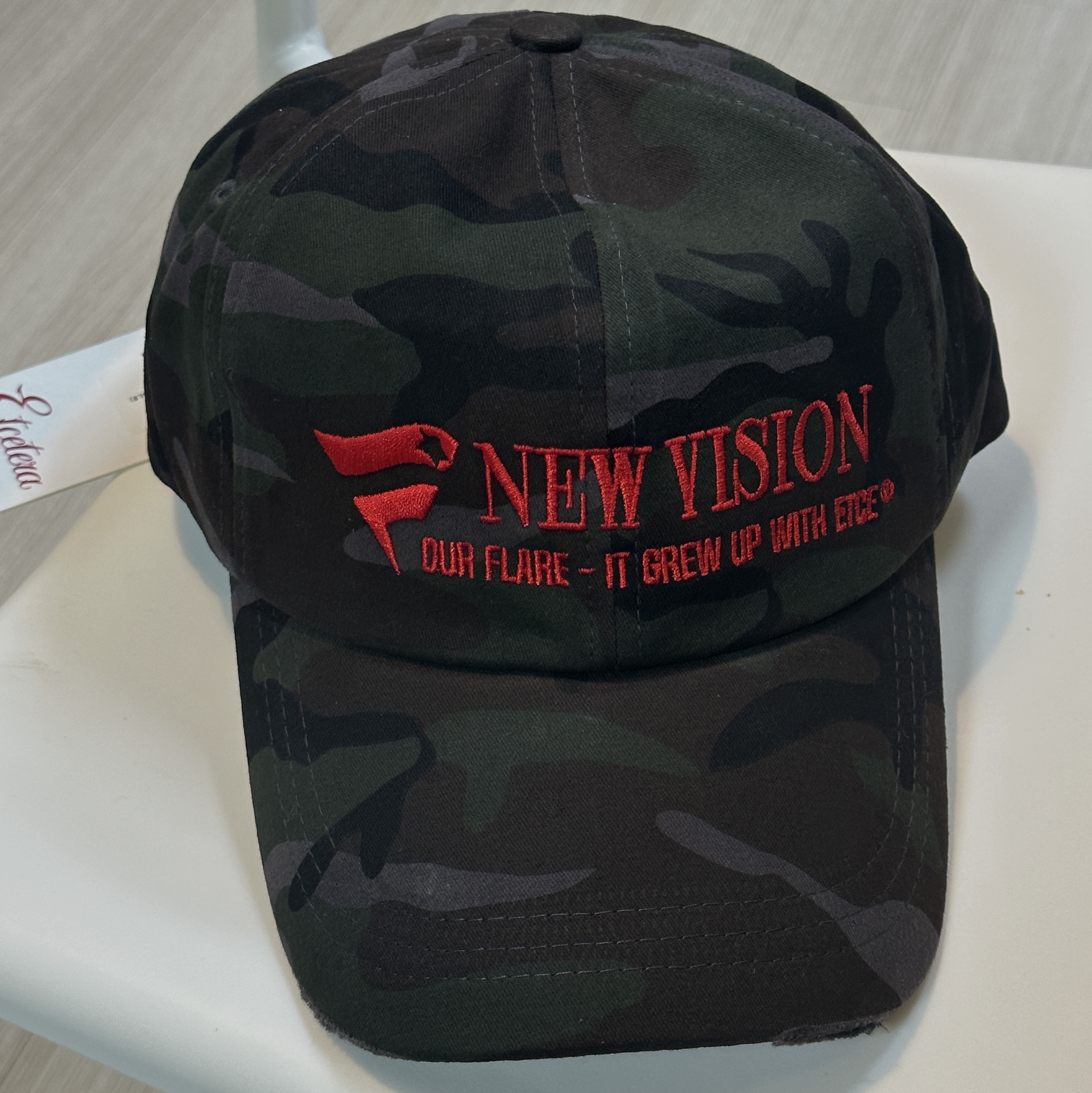 ETCE New Vision Camo Cap Night Jungle 착용 스타일