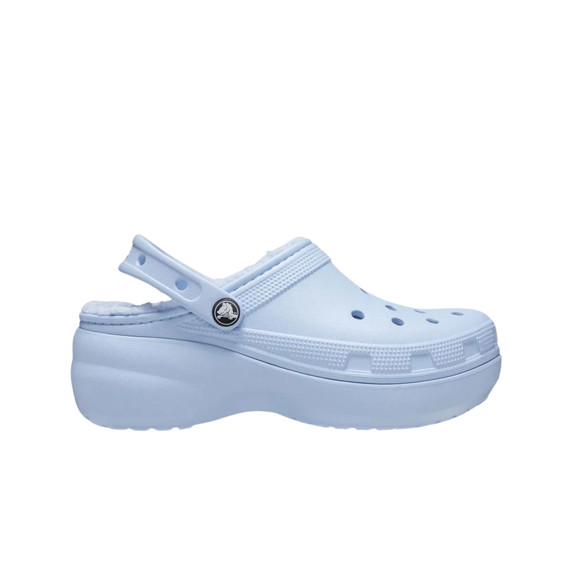 (W) 크록스 클래식 플랫폼 라인드 클로그 블루((W) Crocs Classic Platform Lined Clog Blue)