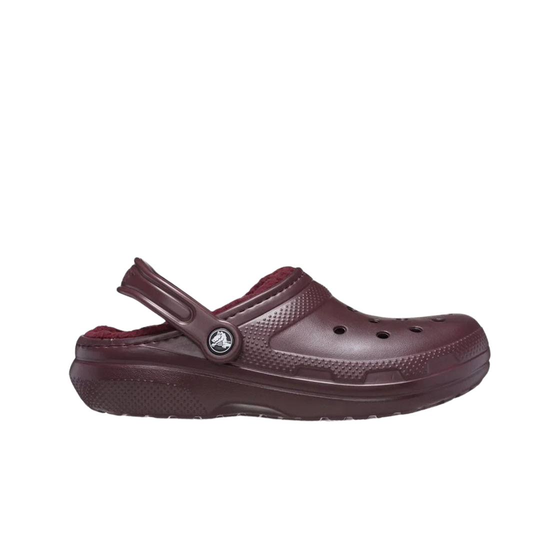 203591-6WD Crocs Classic Lined Clog Dark Cherry