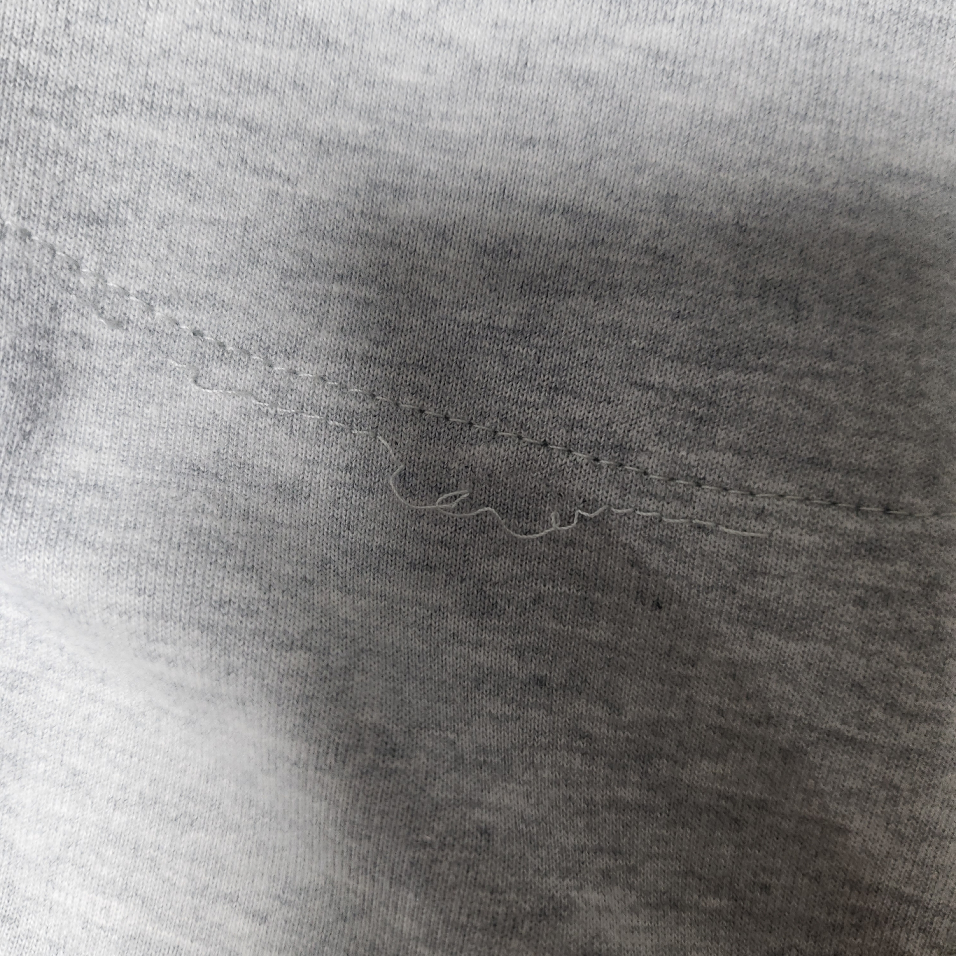 Zara x Ader Error Embroidery Hooded Sweatshirt Grey 착용 스타일