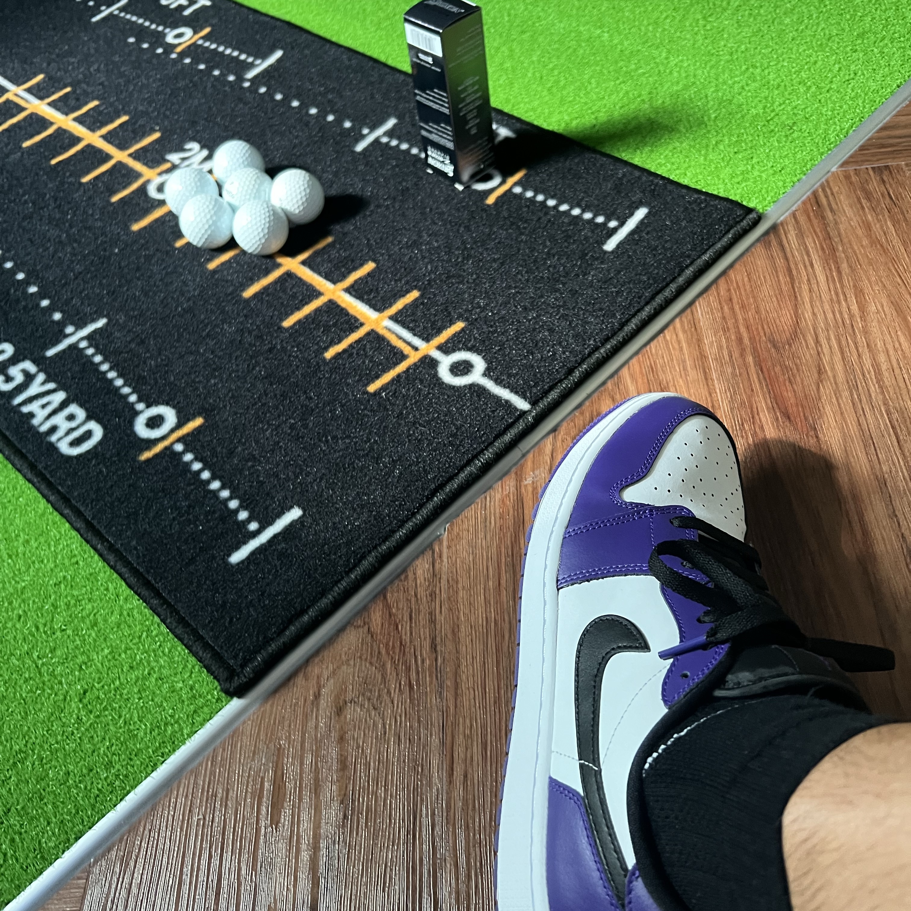 Jordan 1 Low Golf Court Purple 착용 스타일