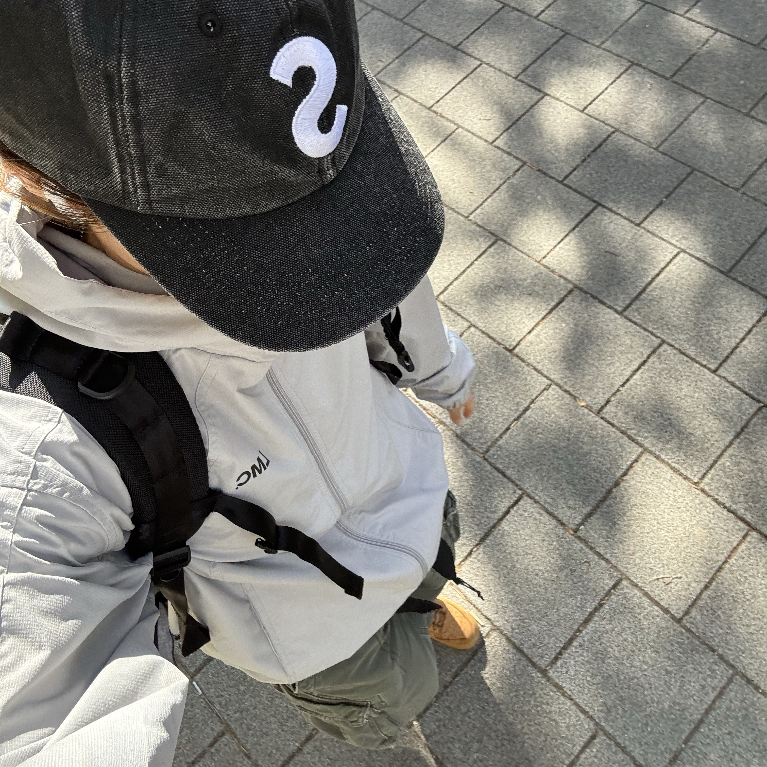 Supreme Pigment Canvas S Logo 6-Panel Black - 23SS, Nike Air Force 1 '07 WB Flax 착용 스타일 - 1