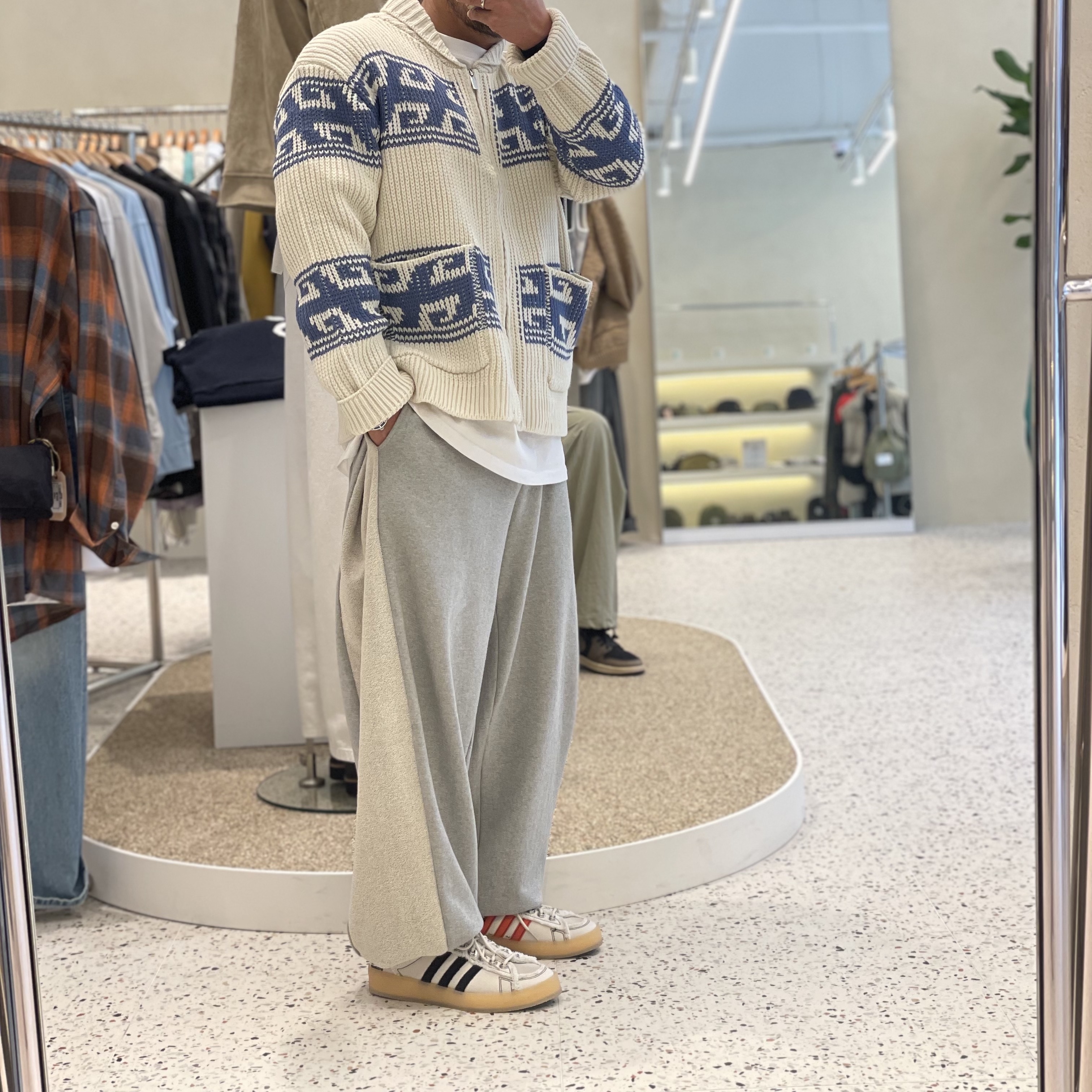 Adidas x Song for the Mute Campus 80s Bliss Core Black 착용 스타일 - 2