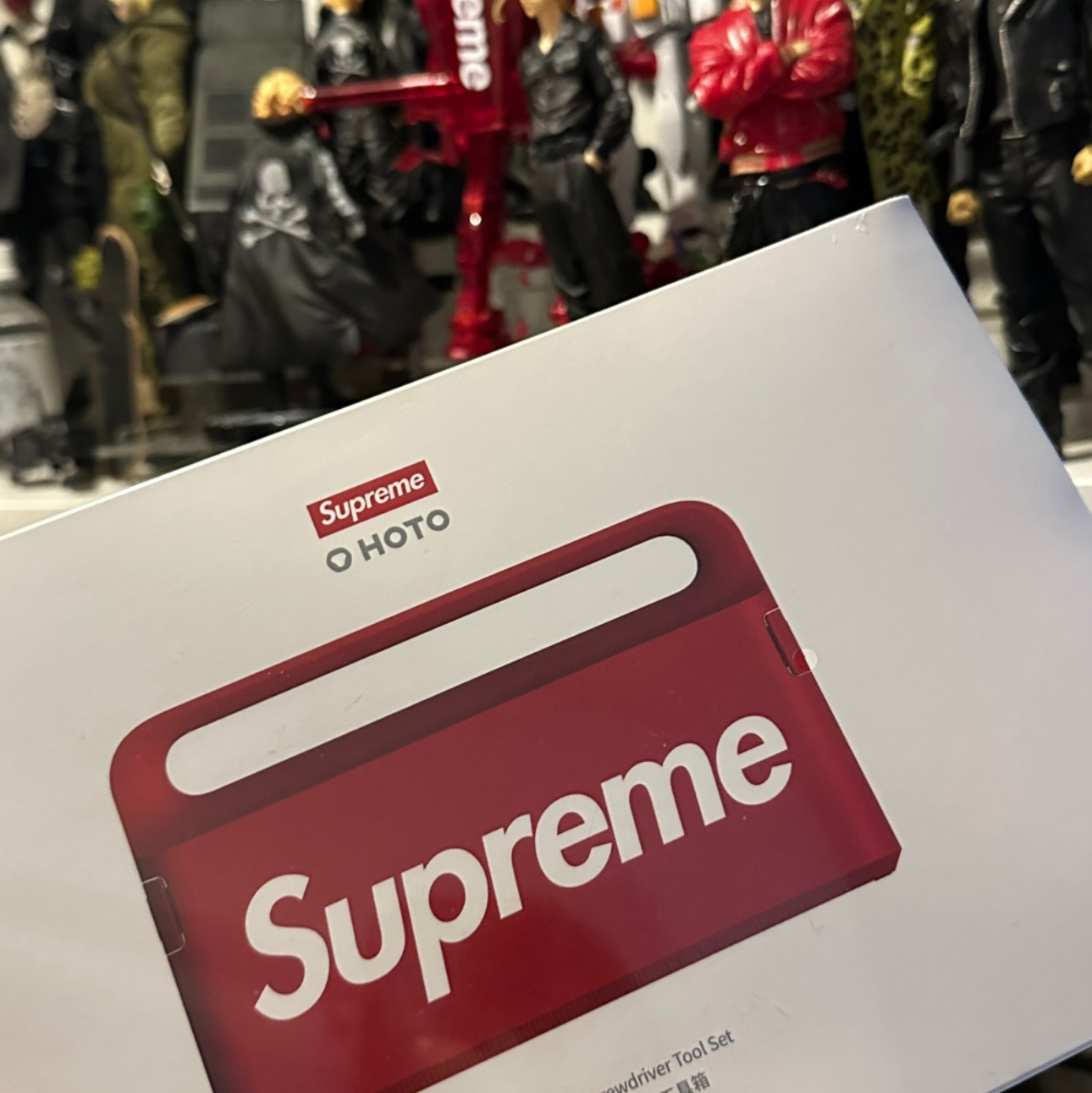 Supreme x Hoto 5-Piece Tool Set Red - 23SS 착용 스타일