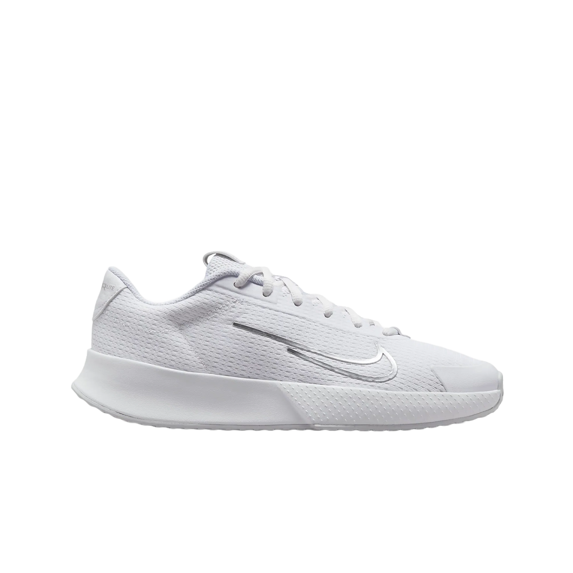 DV2019-101 (W) Nike Court Vapor Lite 2 White Metallic Silver