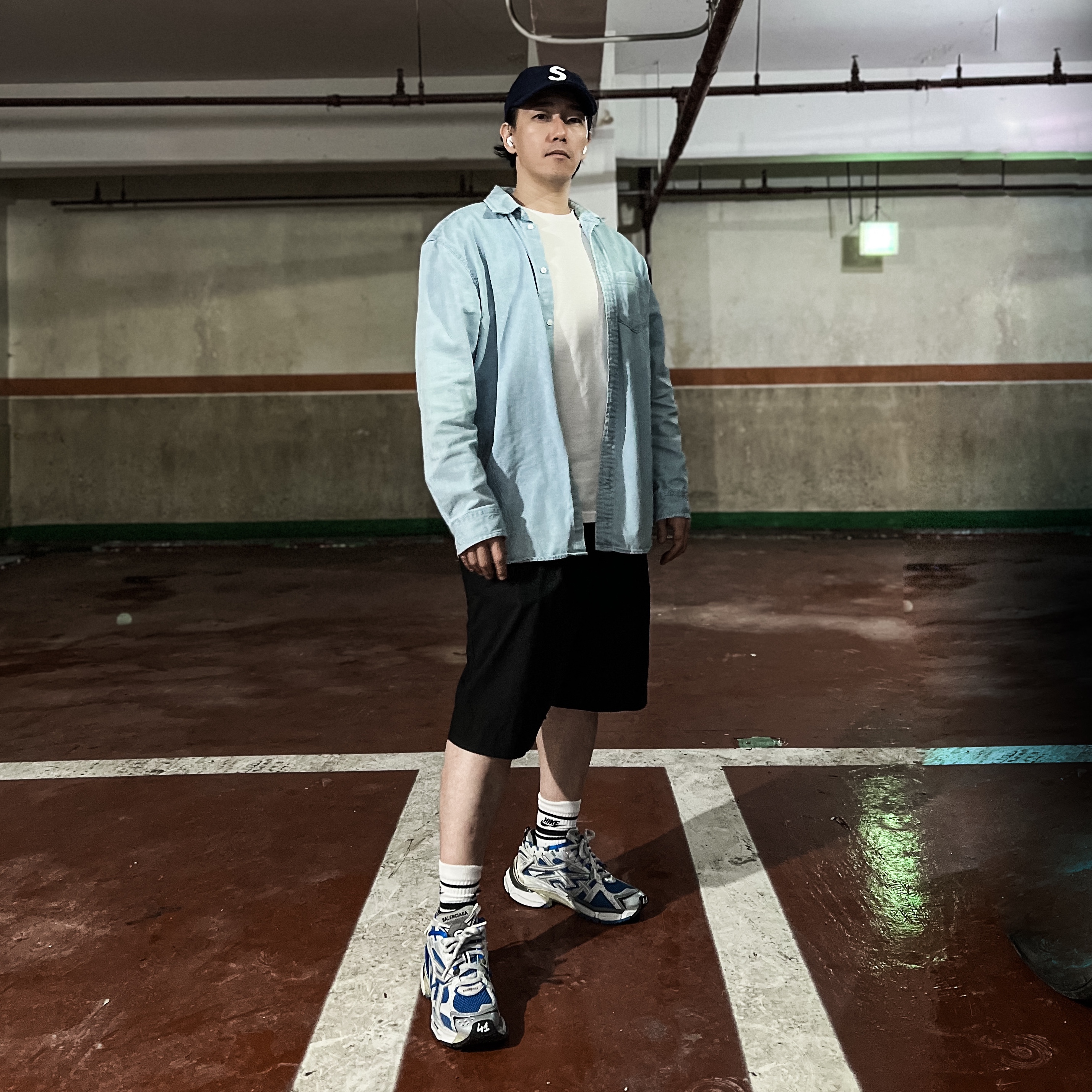Supreme Boiled Wool S Logo 6-Panel Navy - 22FW, Balenciaga Runner Sneakers Blue White 착용 스타일