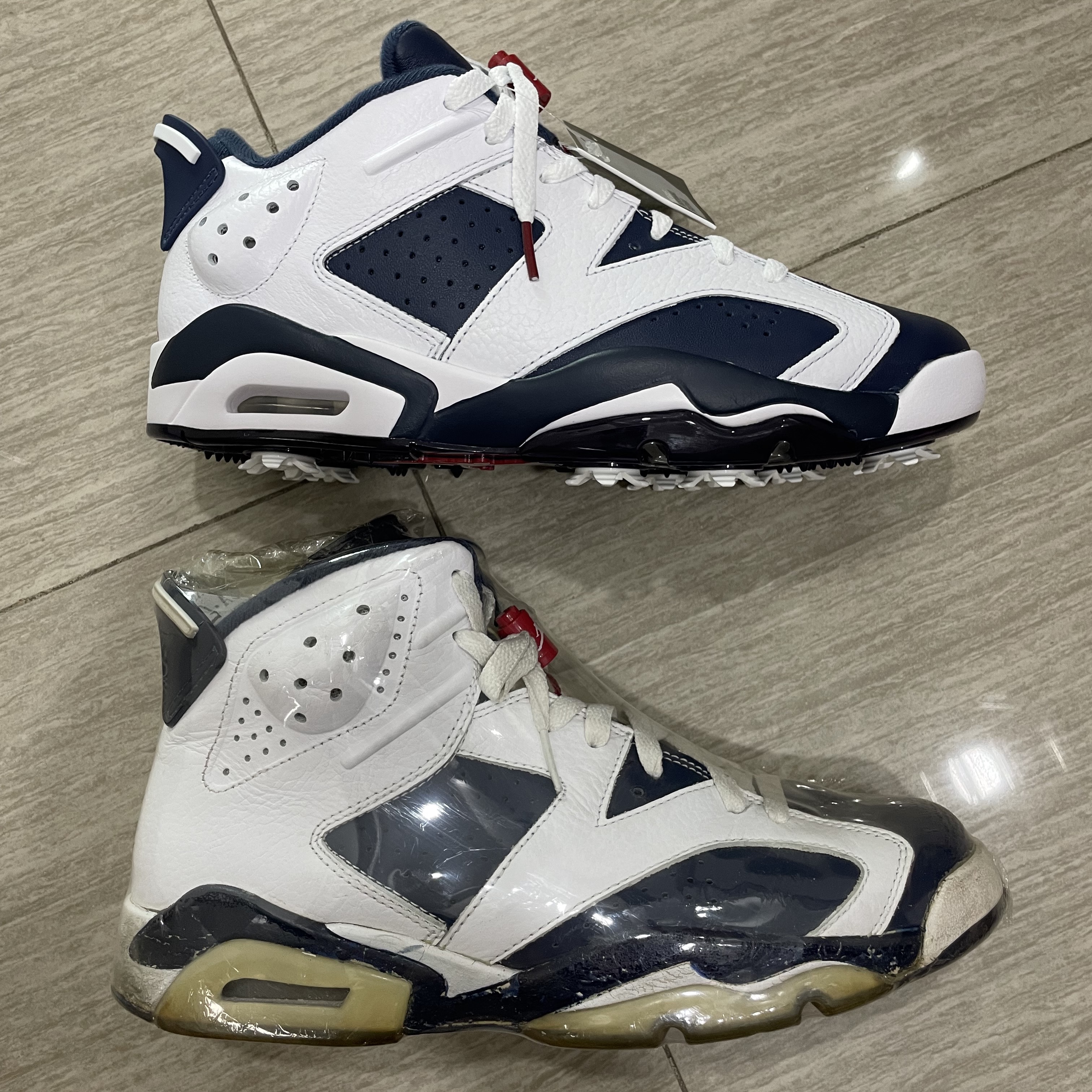 Jordan 6 Retro Olympic Sydney 2000 착용 스타일 - 1