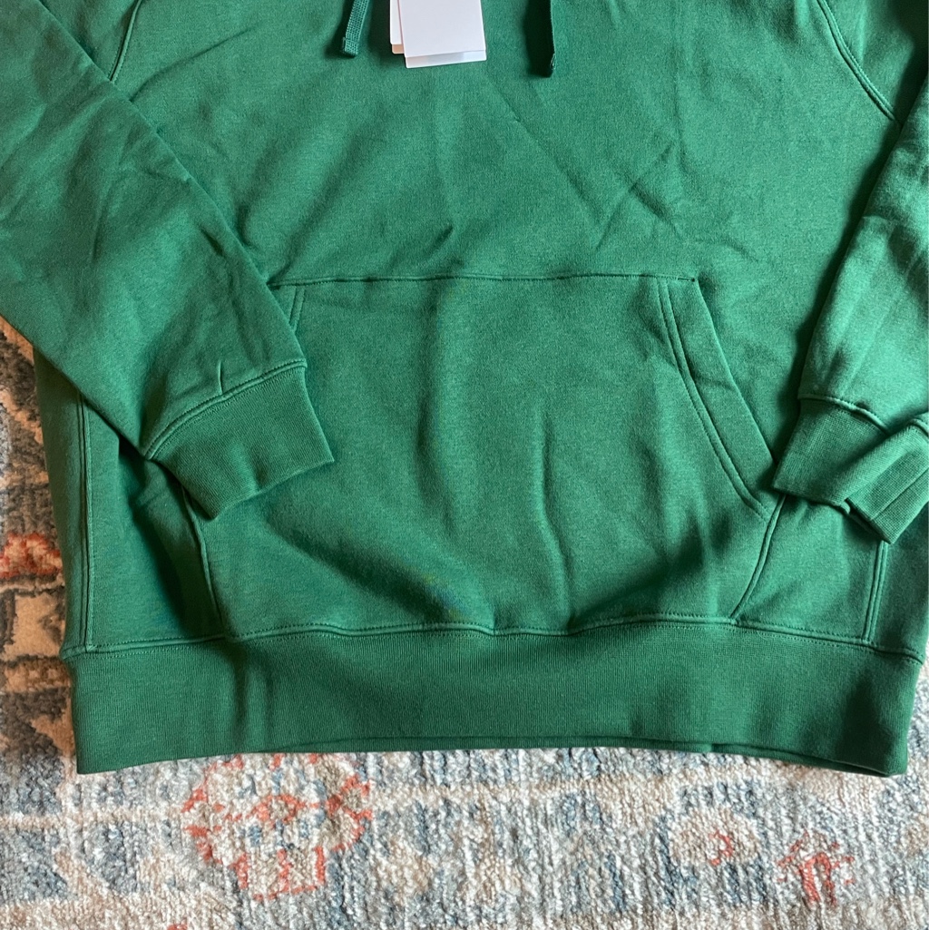 Nike NSW Club Fleece Pullover Hoodie Gorge Green - Asia 착용 스타일 - 3