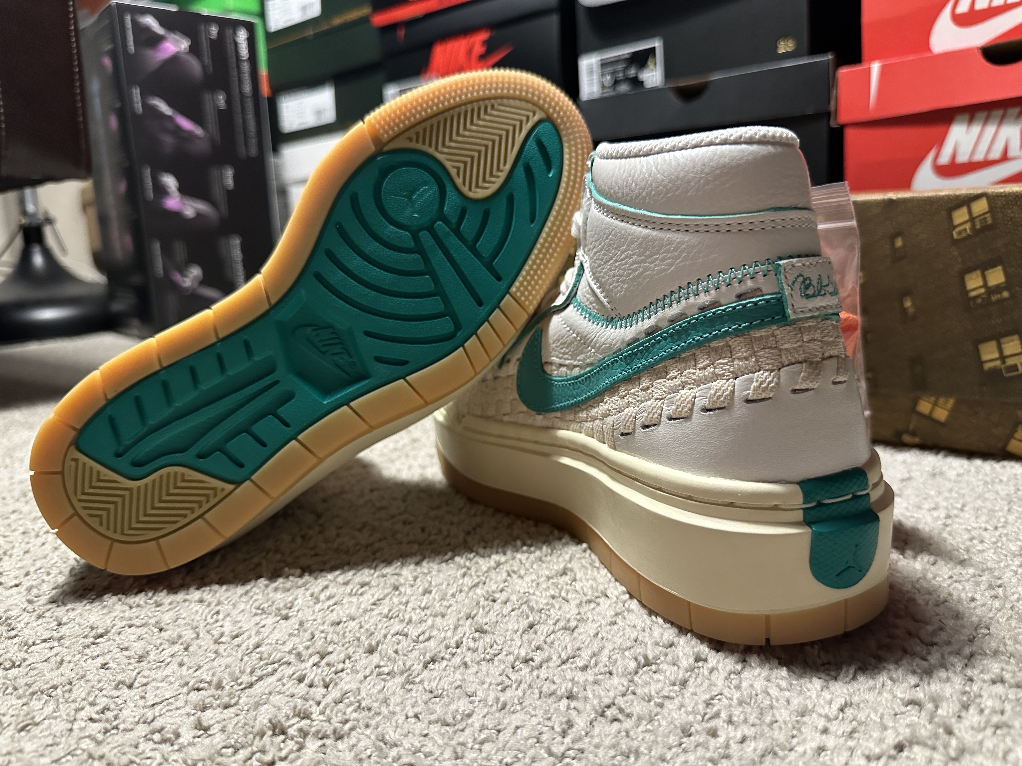 (W) Jordan 1 x Bephies Beauty Supply x Union Elevate High SP Summer  '96 착용 스타일 - 5